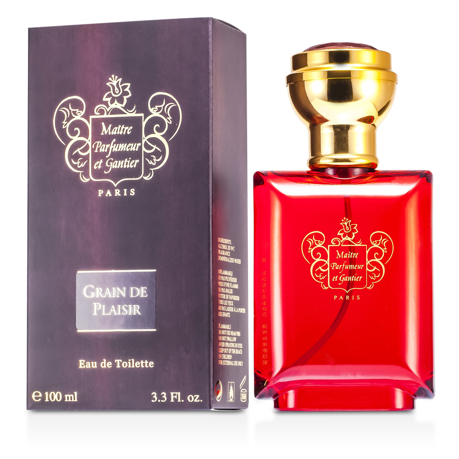 Maitre Parfumeur et Gantier Grain De Plaisir Eau De Toilette Spray 100ml/3.3oz