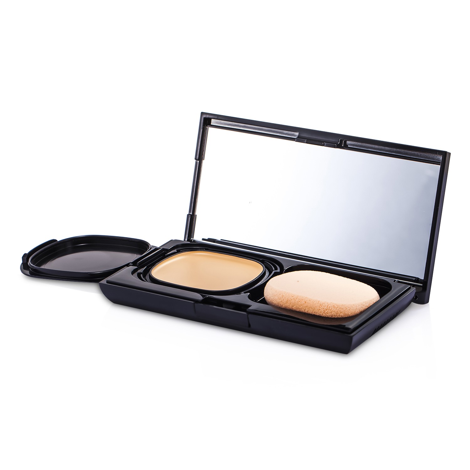 Shiseido Maquillage Treatment Lasting Compact UV Dlhotrvácny ochranný púder SPF24 v čiernej kazetke – OC 00 12g/0.4oz