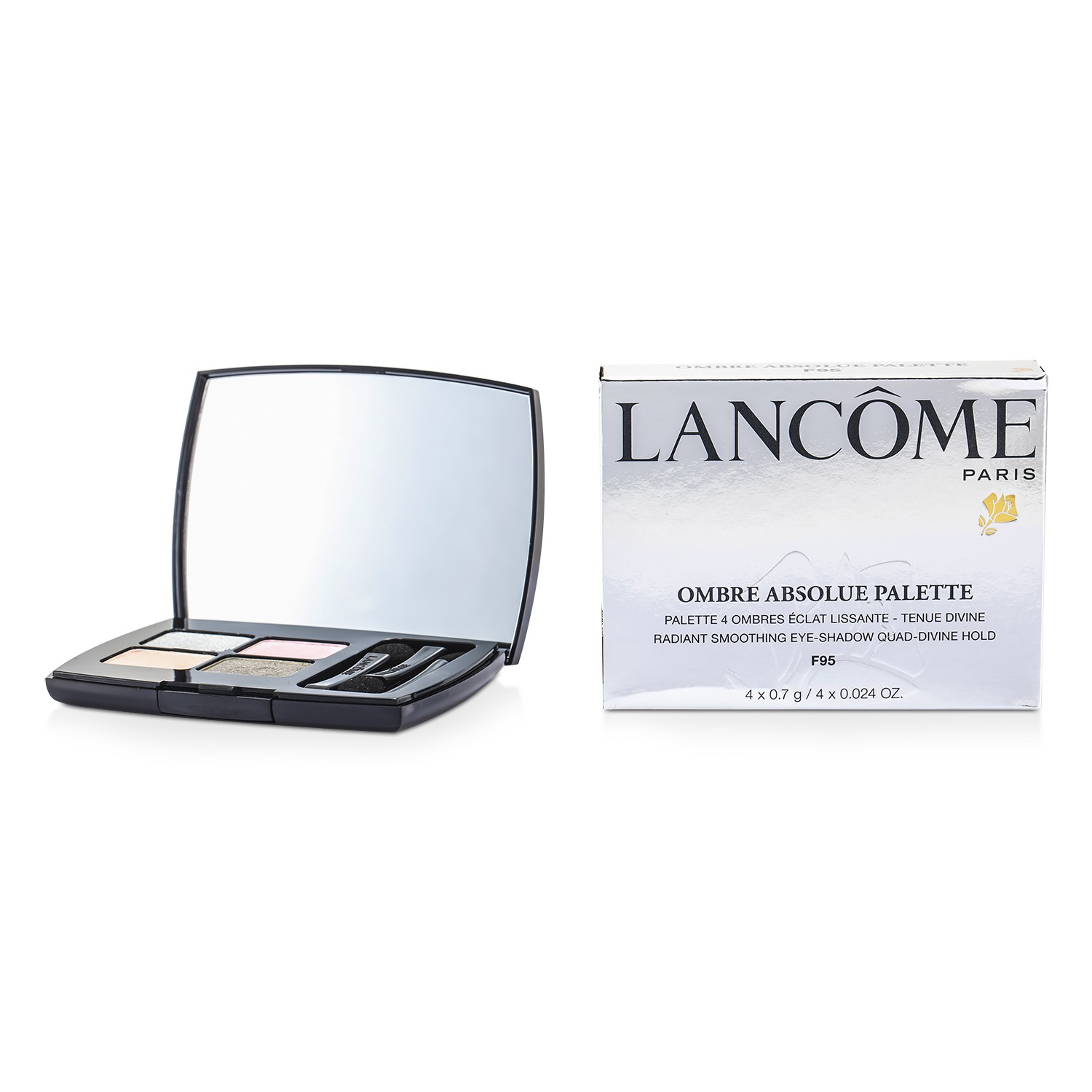 Lancome Ombre Absolue Palette Сияющие Разглаживающие Тени для Век 4 Оттенка 4x0.7g/0.024oz