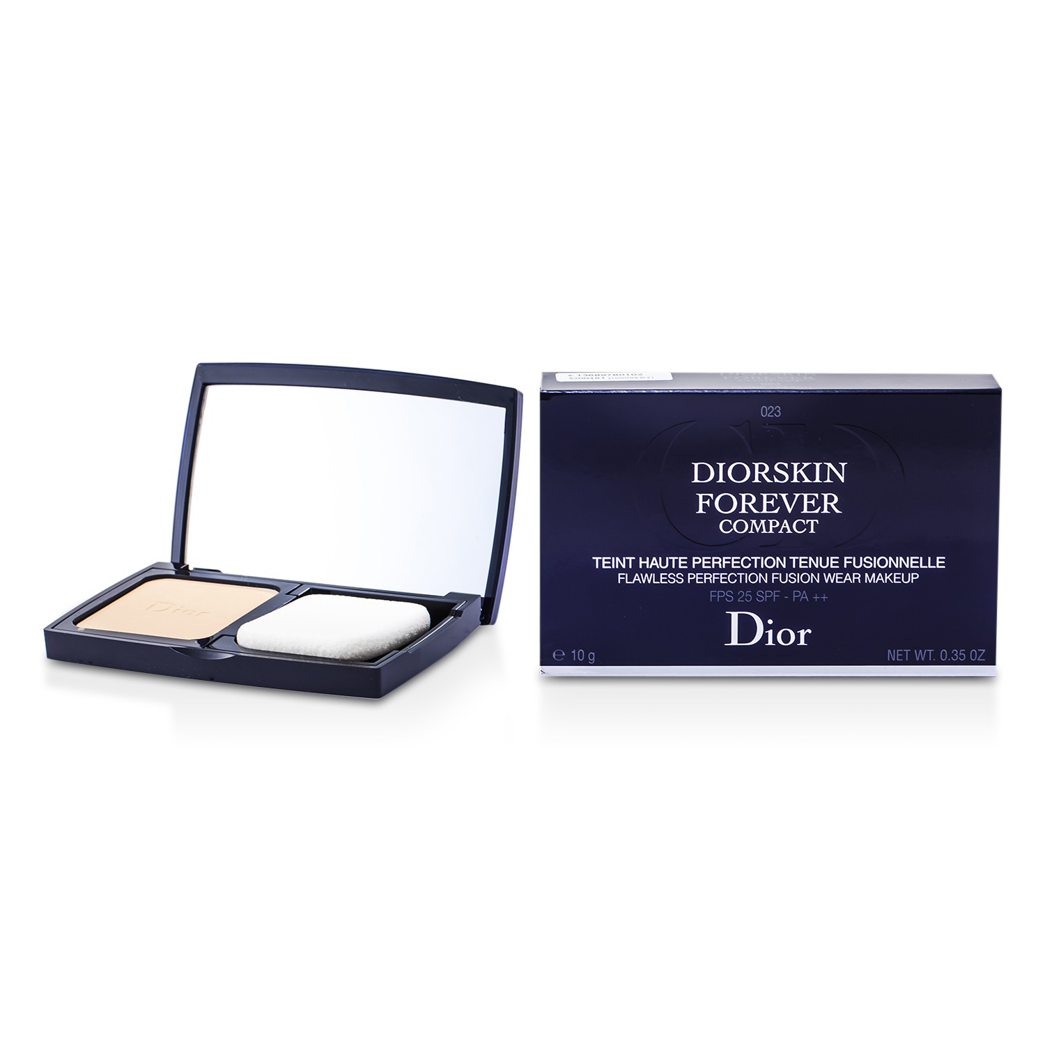 Christian Dior Hydratační pudrový make up pro bezchybný vzhled Diorskin Forever Compact Flawless Perfection Fusion Wear Makeup SPF 25 10g/0.35oz