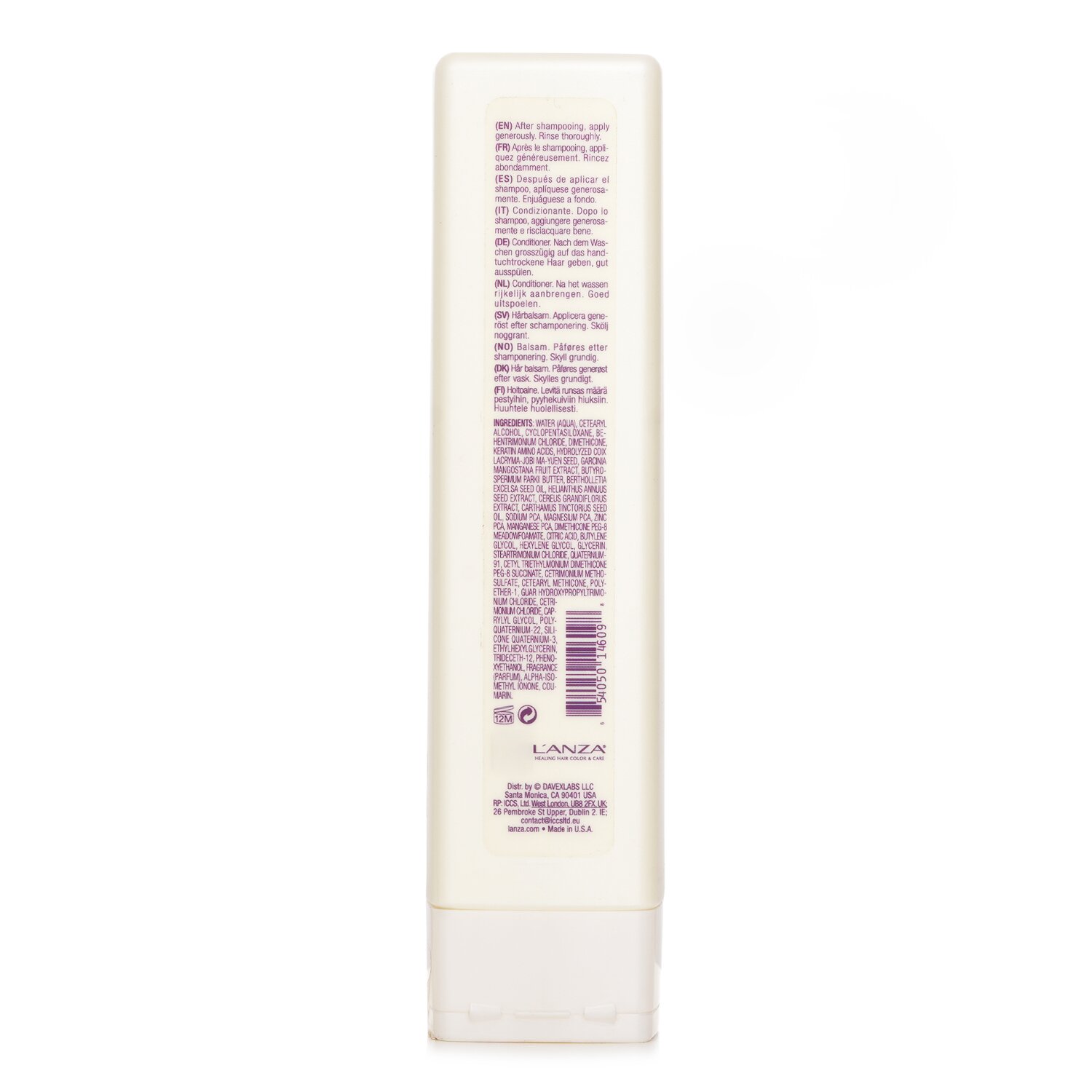 Lanza Healing Smooth Кондиционер для Блеска Волос 250ml/8.5oz