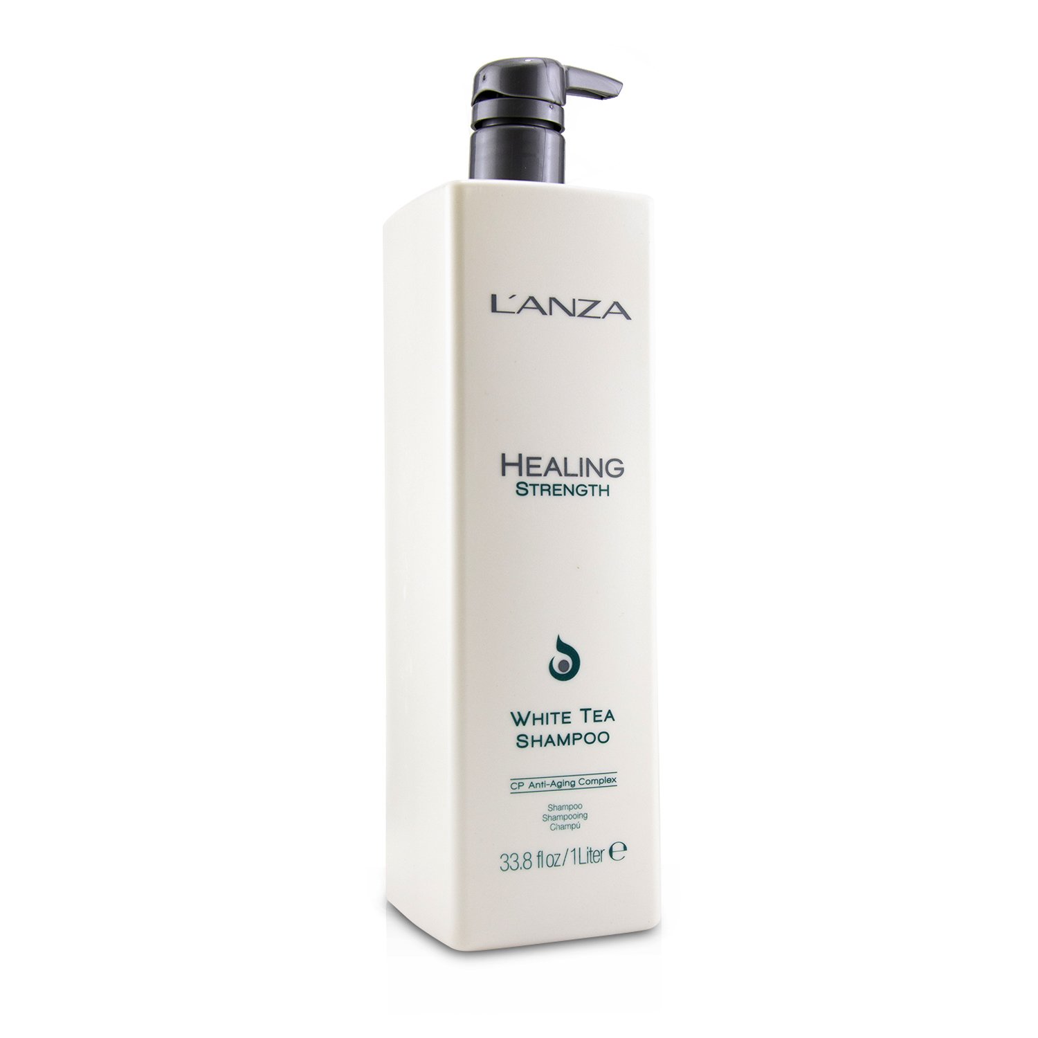 란자 Lanza 힐링 스트렝스 화이트 티 샴푸 1000ml/33.8oz