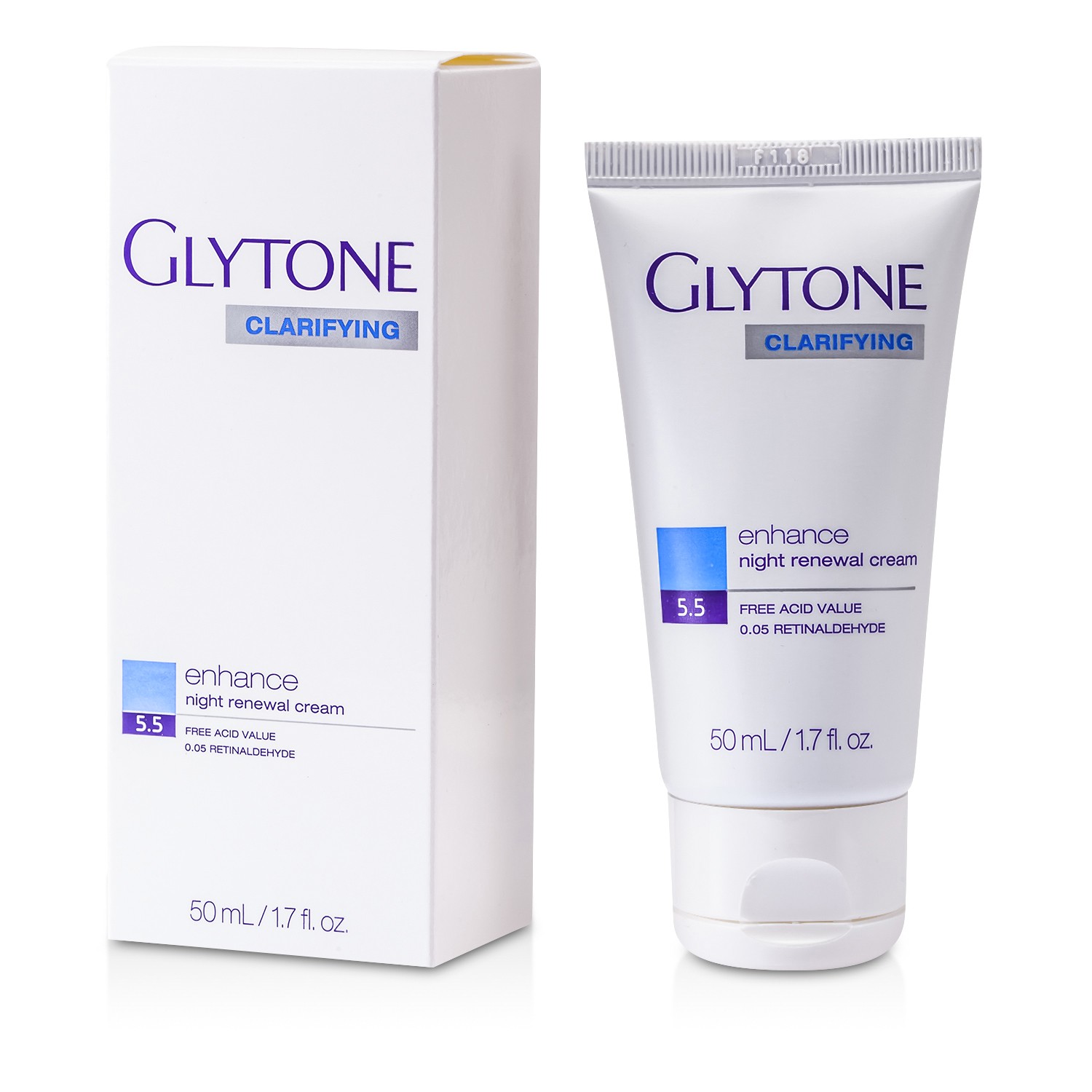 Glytone Clarifying Enhance Night Renewal Cream 50ml/1.7oz