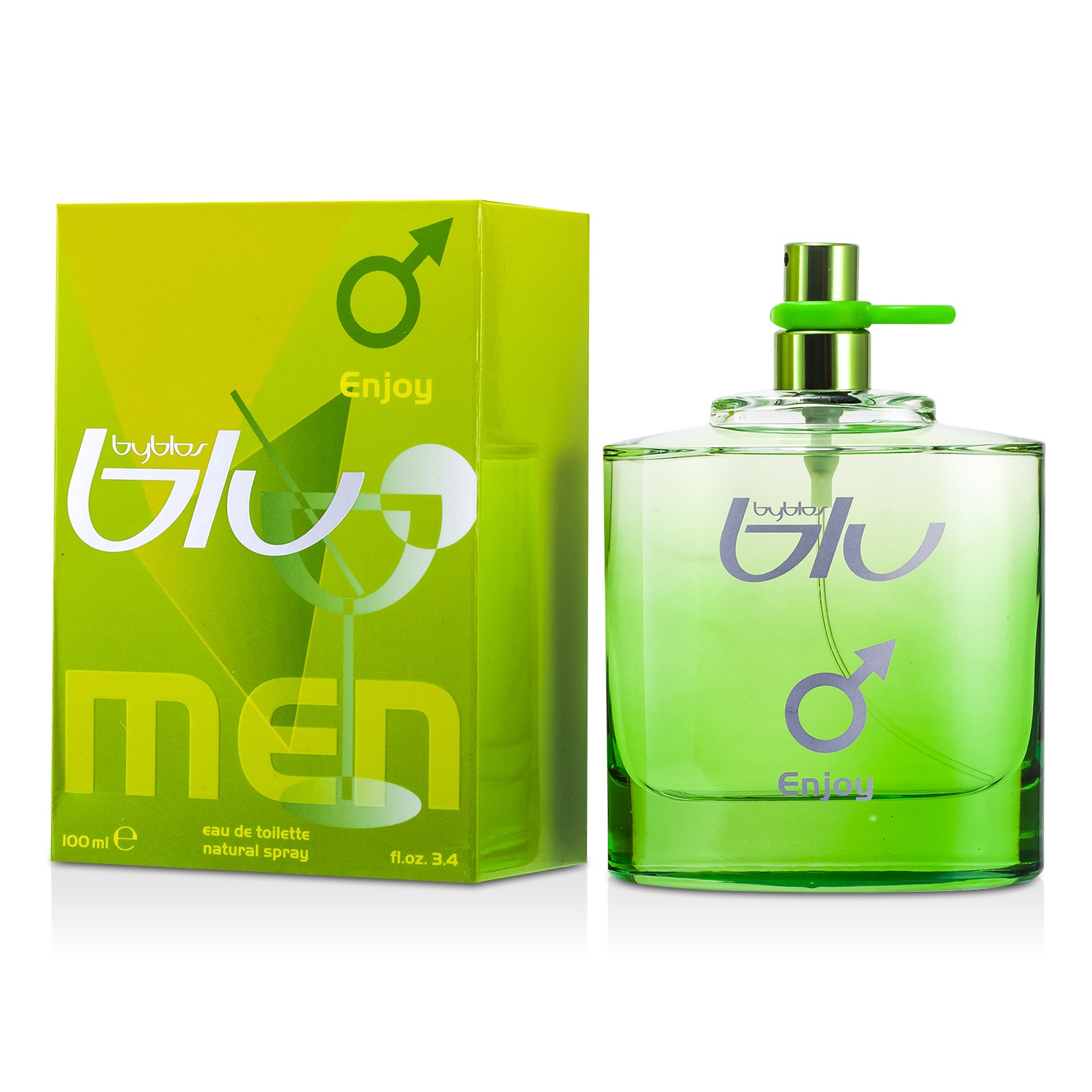 Byblos Blu Men Enjoy ماء تواليت بخاخ 100ml/3.3oz