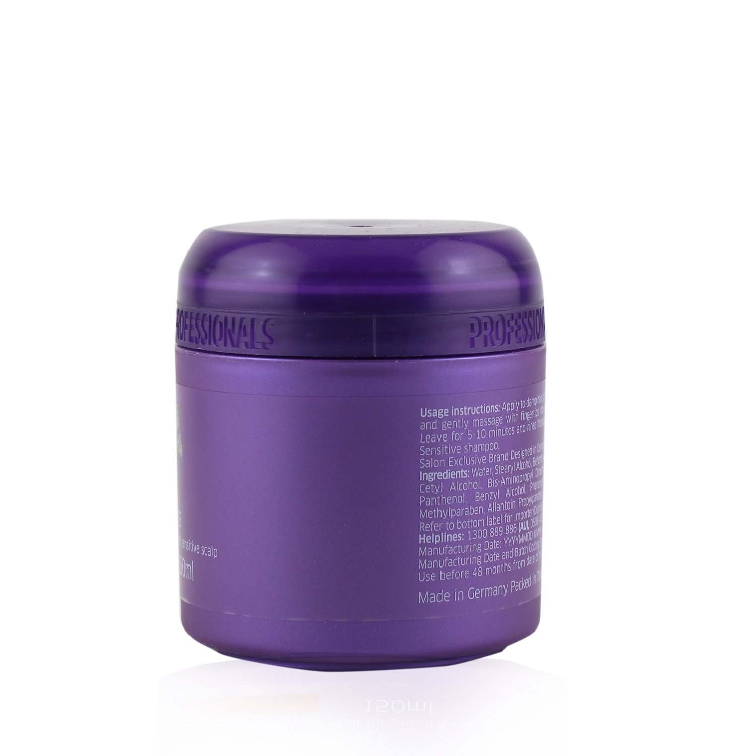 Wella Balance Tratamiento Cuero cabelludo Sensible 150ml/5oz