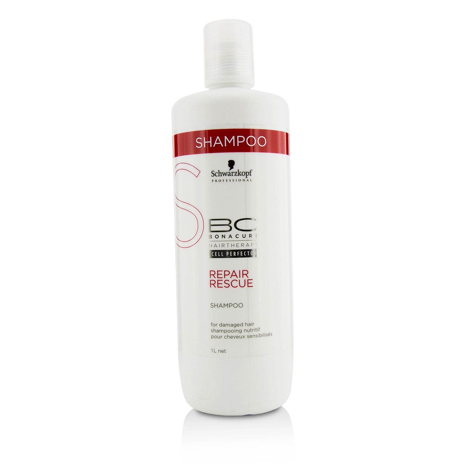 Schwarzkopf BC Repair Rescue Shampoo - For Damaged Hair (Exp. Date: 08/2017) 1000ml/33.8oz