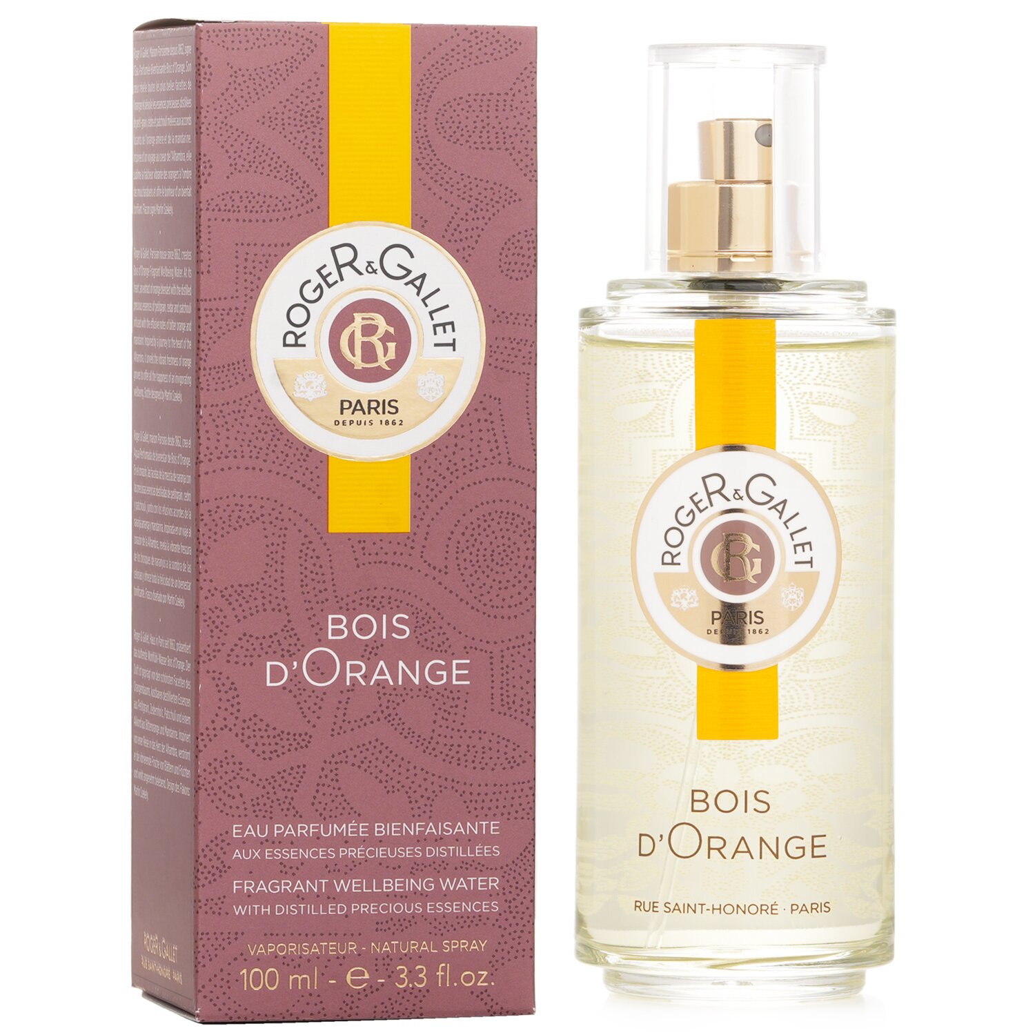 Roger & Gallet Bois d' Orange Թարմեցնող Բուրումնավետ Ջուր Սփրեյ 100ml/3.3oz