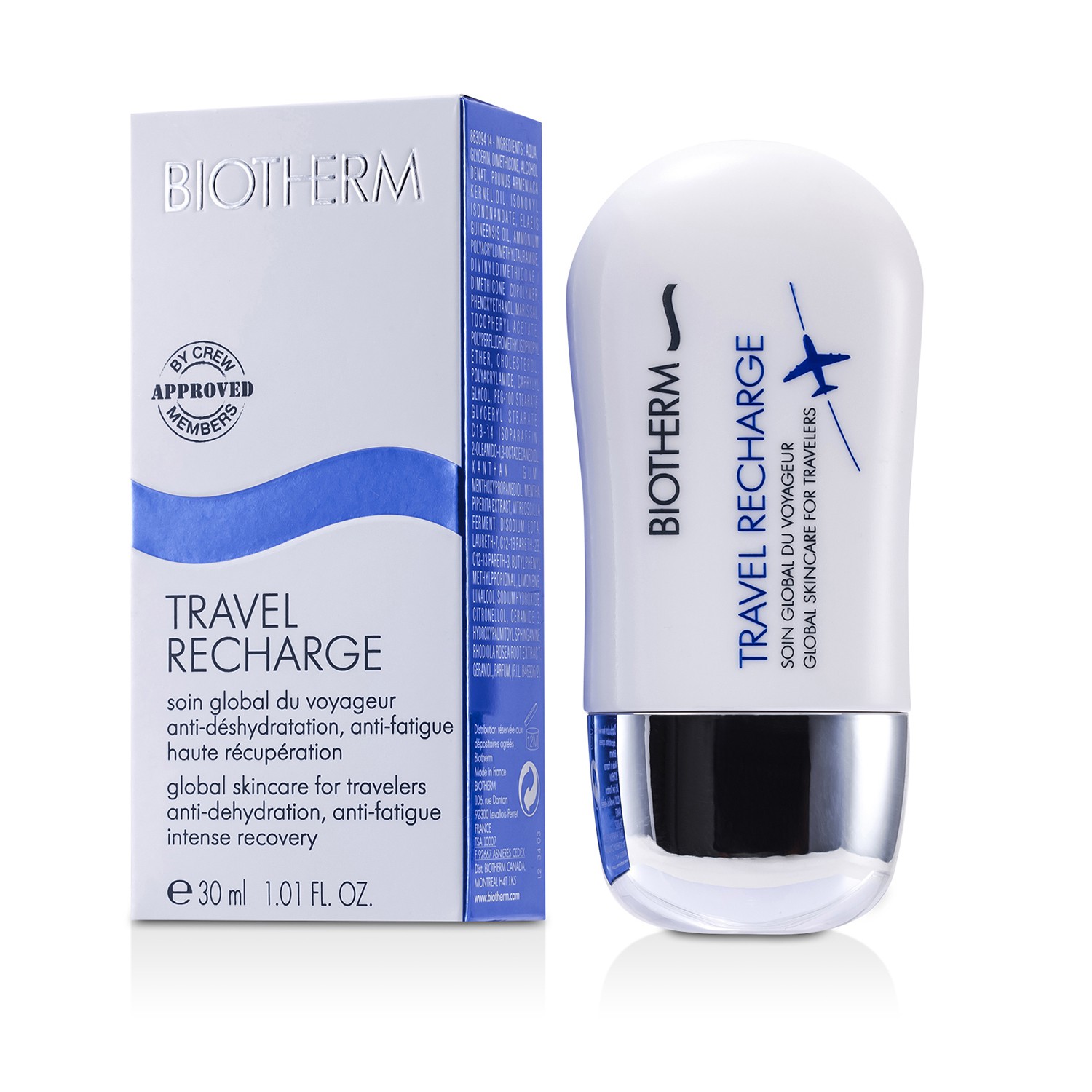 Biotherm Travel Rechargeمجموعة السفر للعناية بالبشرة 30ml/1.01oz