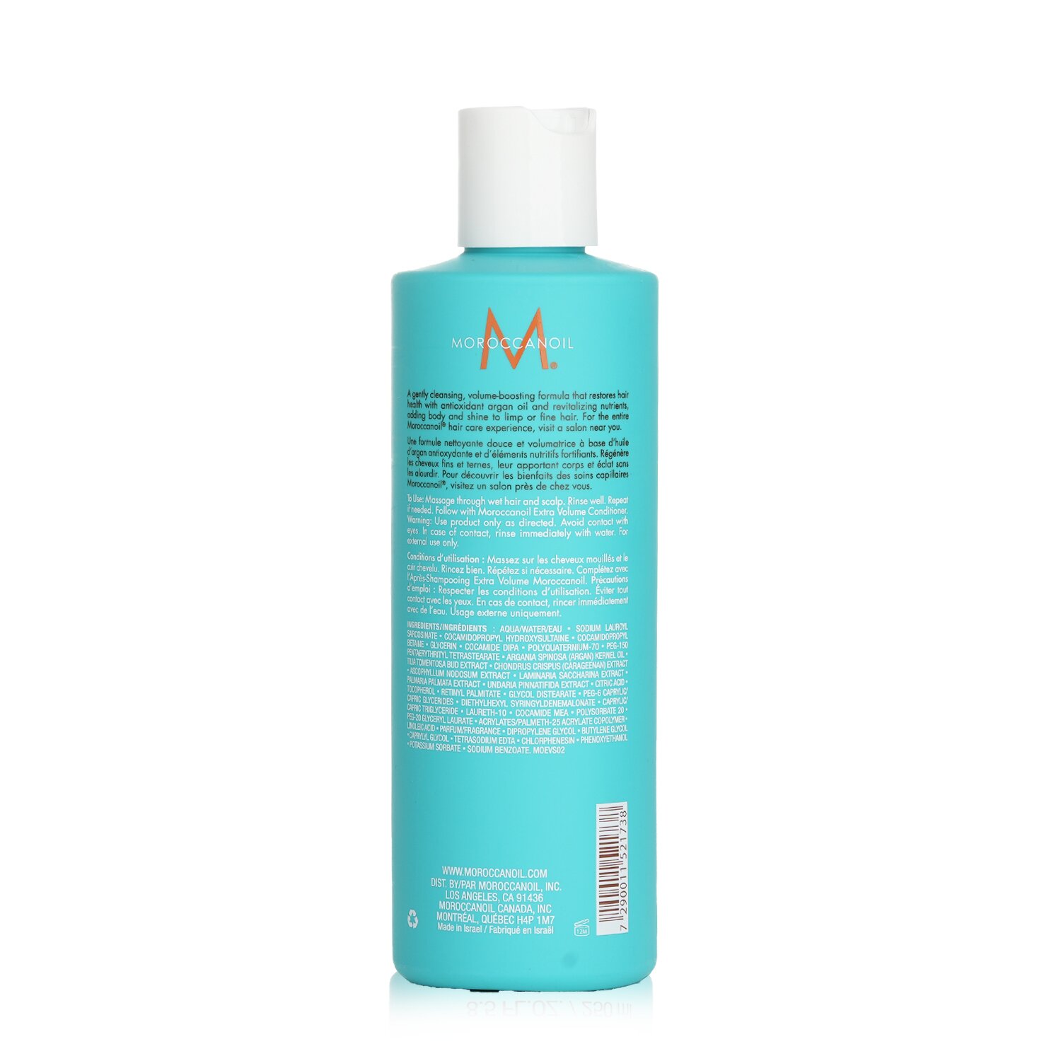 Moroccanoil Szampon do włosów nadający objętości Extra Volume Shampoo 250ml/8.5oz