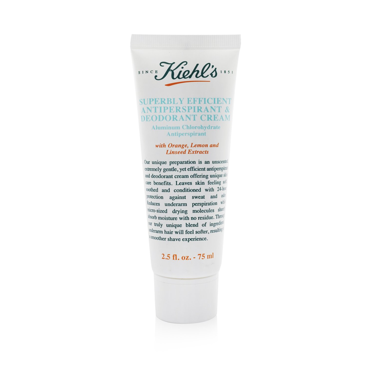 Kiehl's Superbly Efficient Anti-Perspirant & Deodorant Cream 75ml/2.5oz