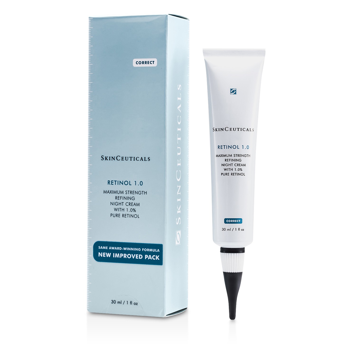 SkinCeuticals Krem na noc z retinolem Retinol 1.0 Maximum Strength Refining Night Cream (nowe opakowanie) 30ml/1oz