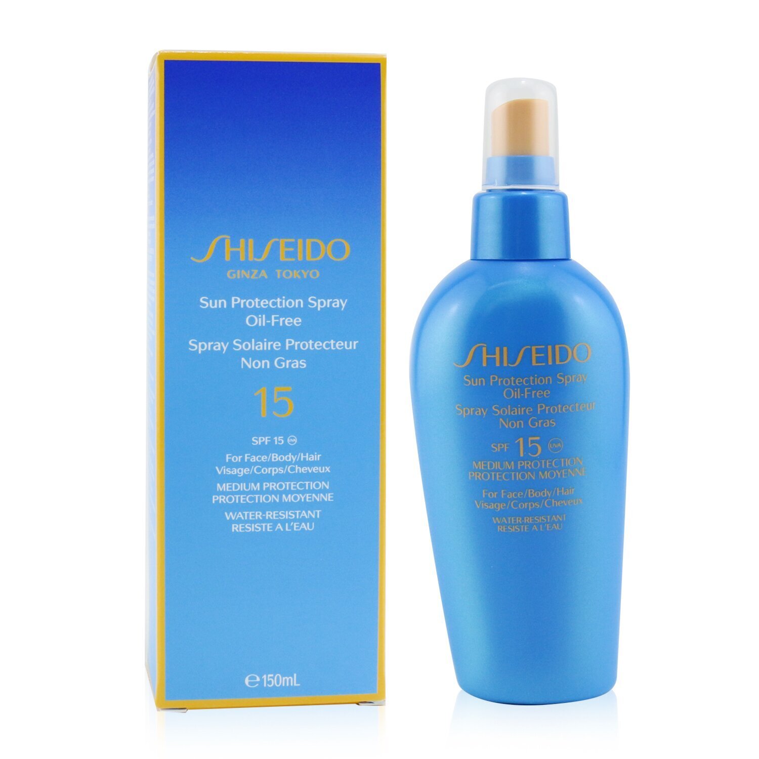 Shiseido Sun Protection Spray Oil Free SPF15 150ml/5oz