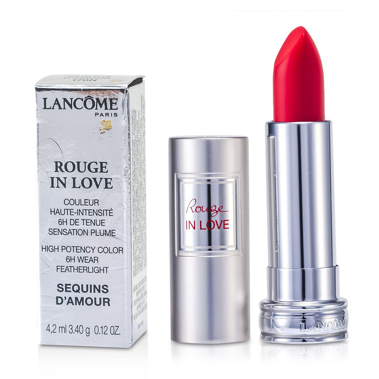 Lancome Batom Rouge In Love Lipstick 4.2ml/0.12oz