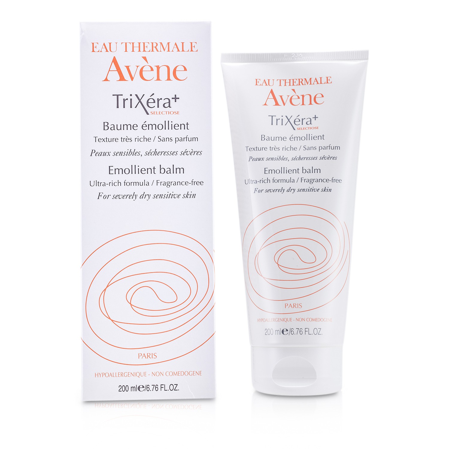 Avene Trixera+ Selectiose Emollient palsam (väga kuivale tundlikule nahale) 200ml/6.76oz