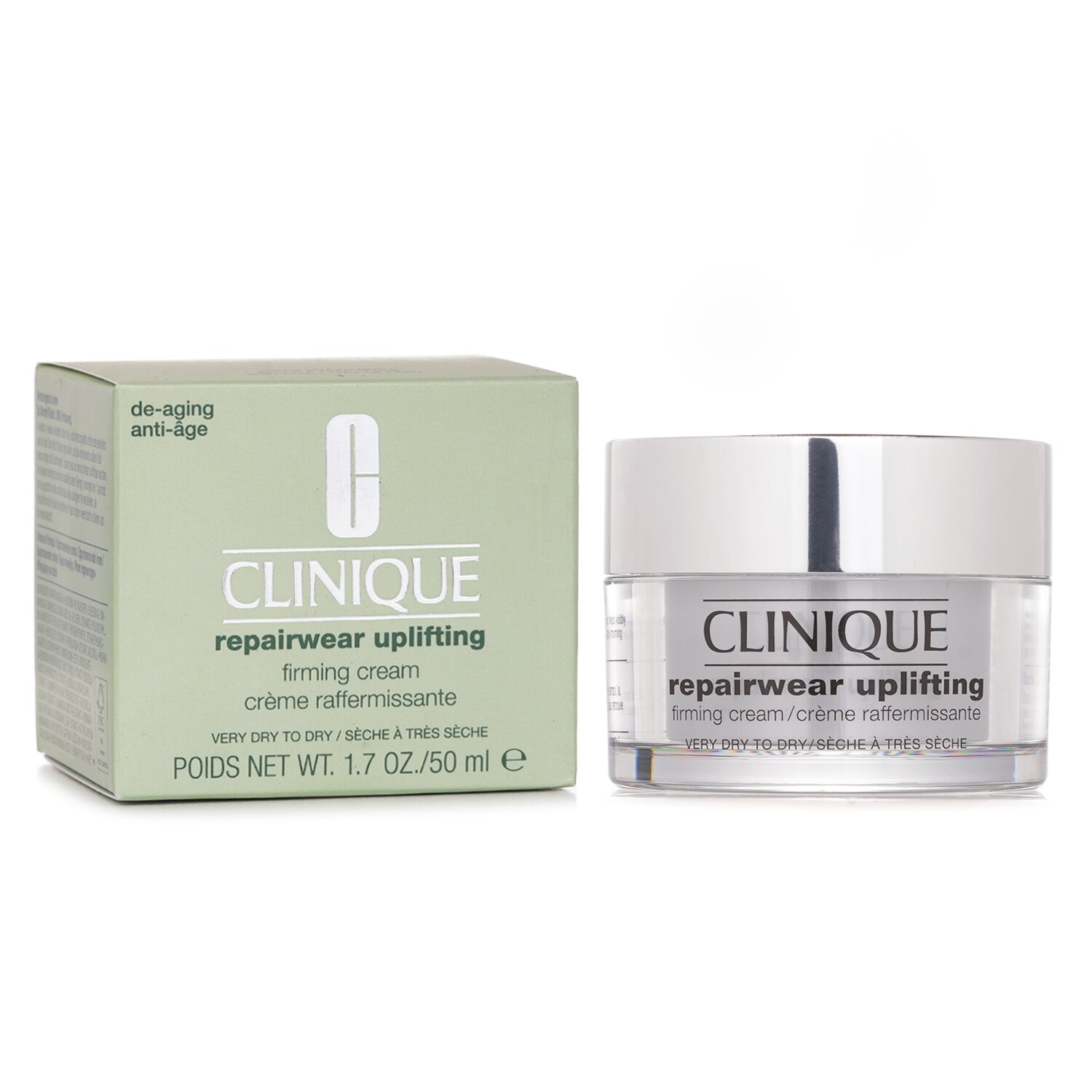 Clinique Repairwear Uplifting Firming Cream (vrlo suha do suha koža) 50ml/1.7oz