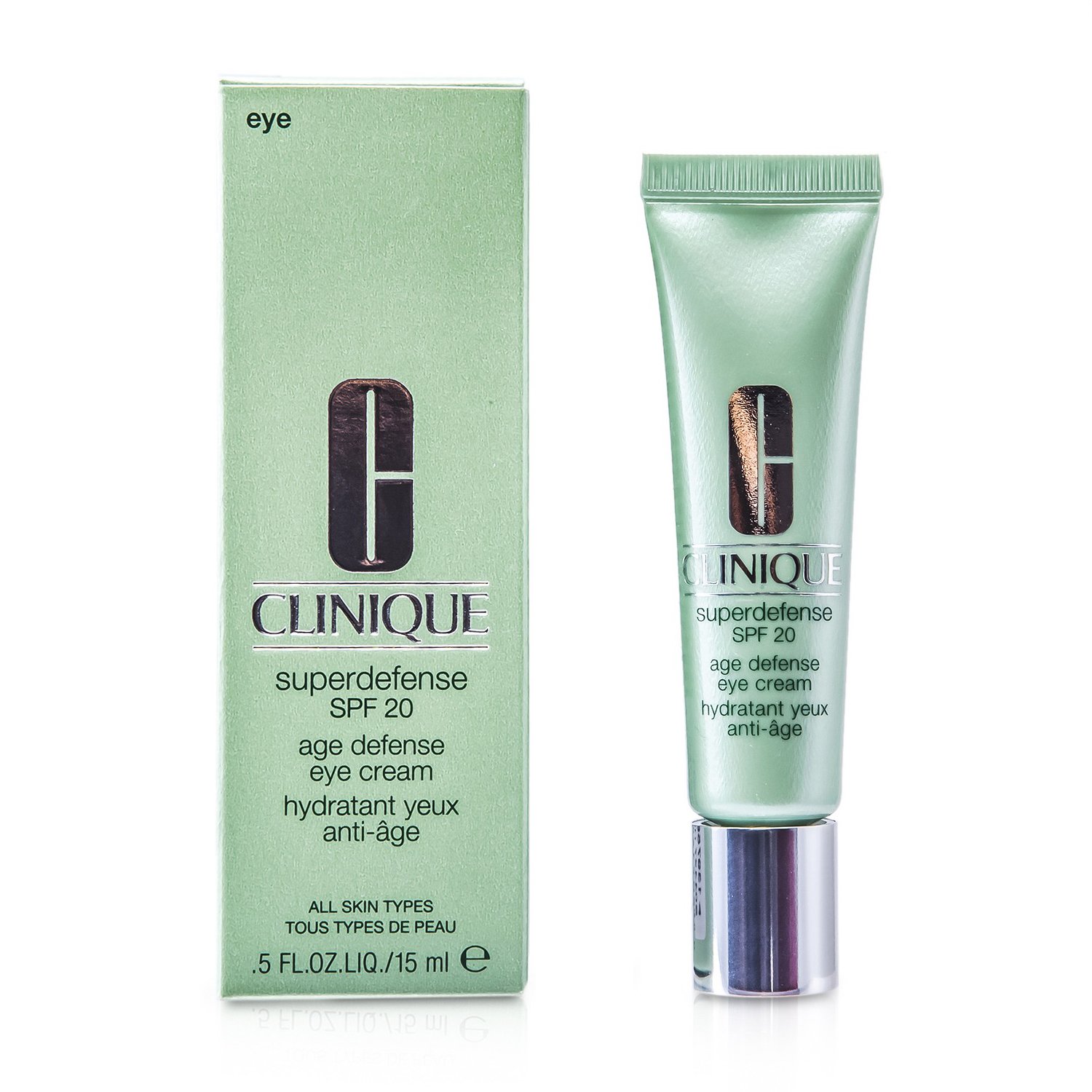 Clinique 倩碧 三重超凡防護眼霜SPF20 15ml/0.5oz