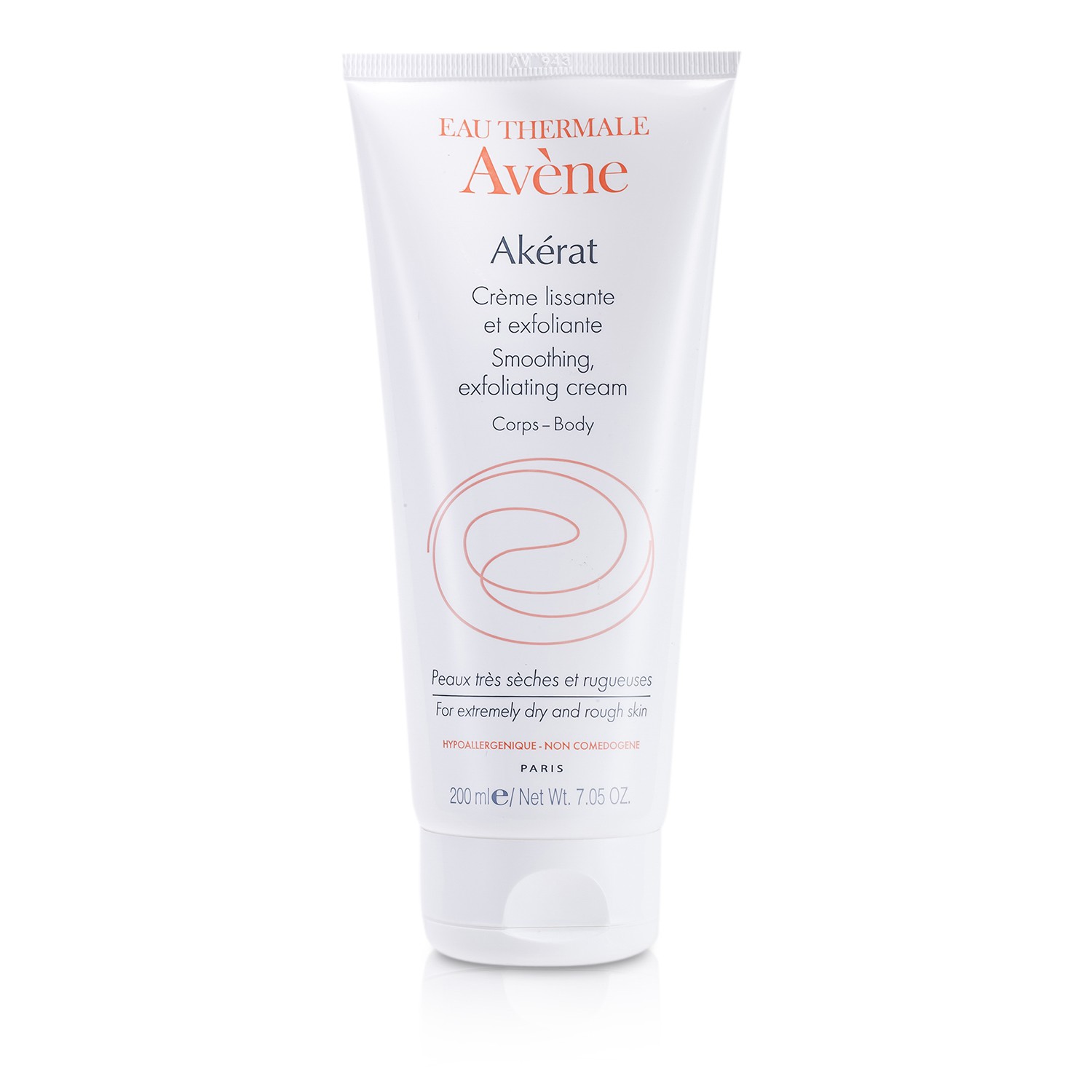 Avene Akerat Smoothing Exfoliating Cream (For Extremely Dry and Rough Skin) 200ml/7.05oz