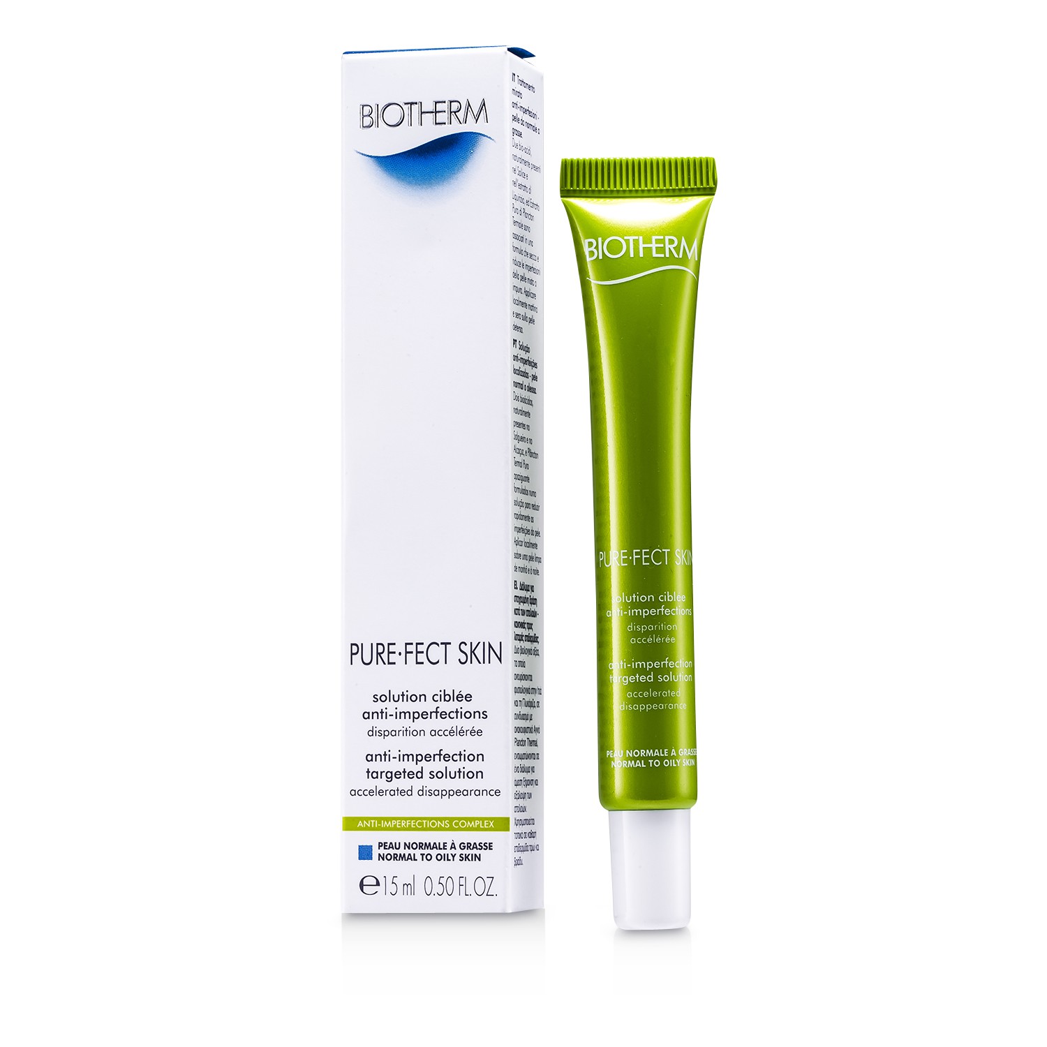 Biotherm Pure.Fect Skin Anti-Imperfection Targeted Solution (Combination to Oily Skin) 15ml/0.5oz