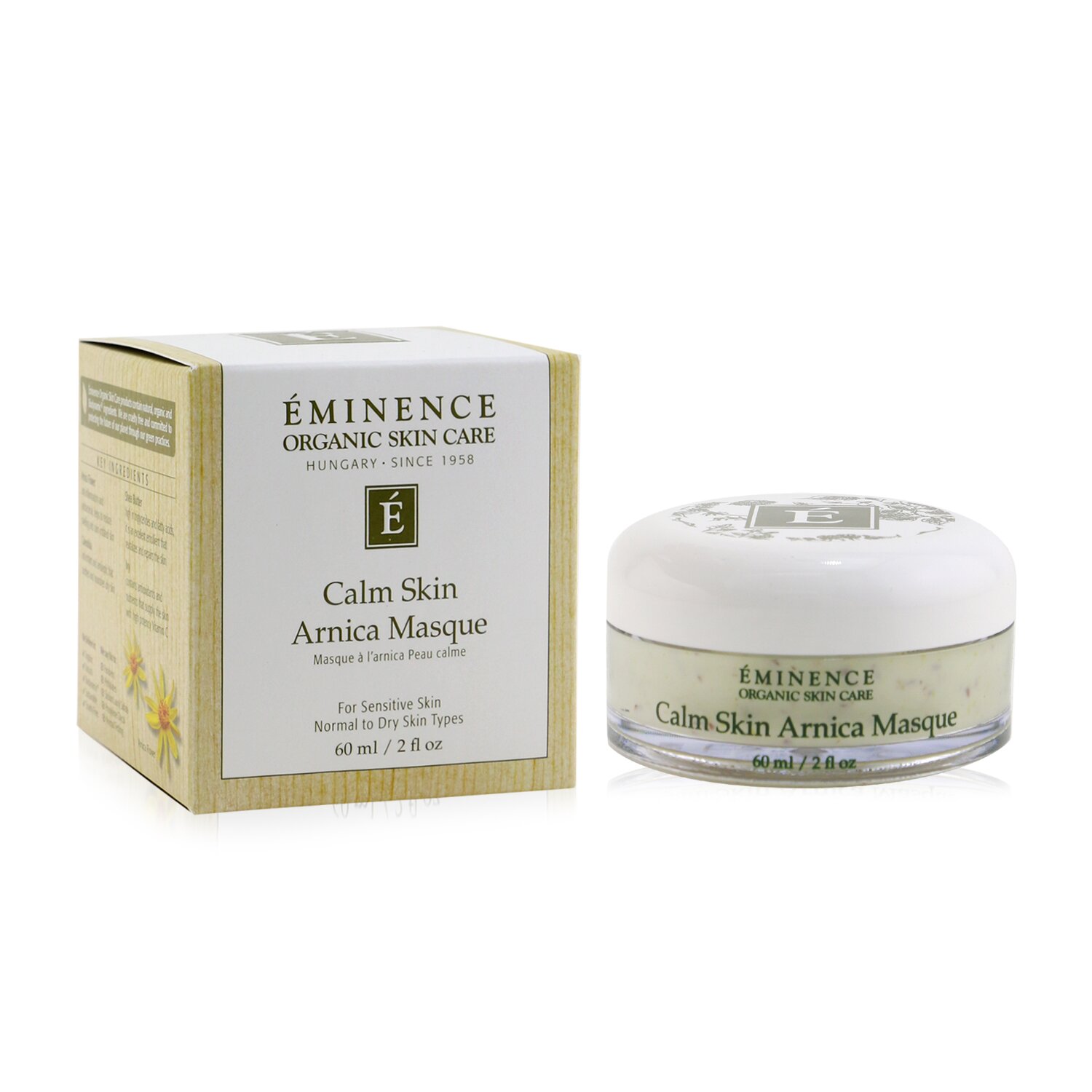 Eminence Łagodząca maseczka do twarzy do skóry z trądzikiem różowatym Calm Skin Arnica Masque (Rosacea Skin) 60ml/2oz