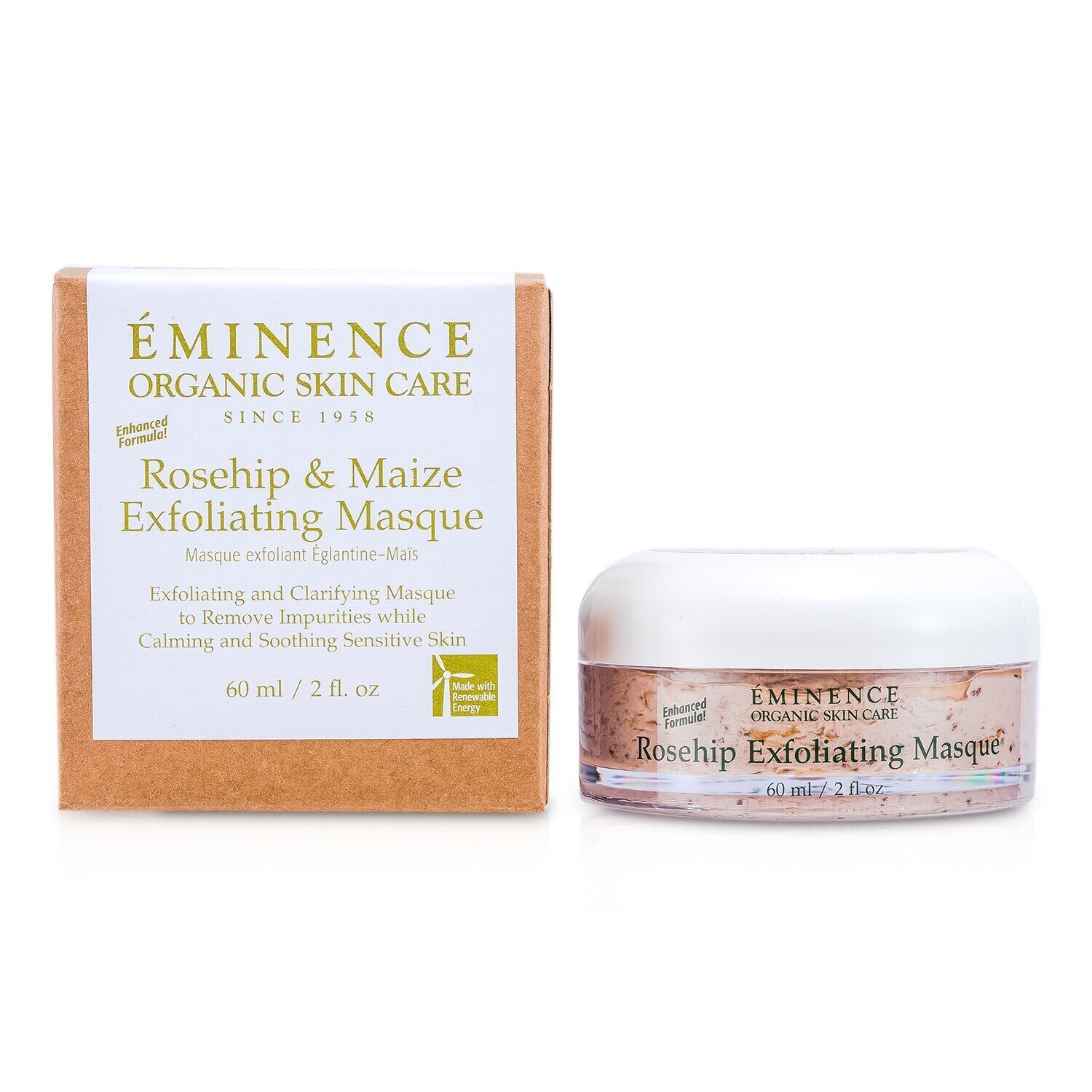 Eminence Rosehip&Maize Tẩy Tế Bào Chết Mặt Nạ - Enchanced Công Thức (Da Nhạy Cảm ) 60ml/2oz