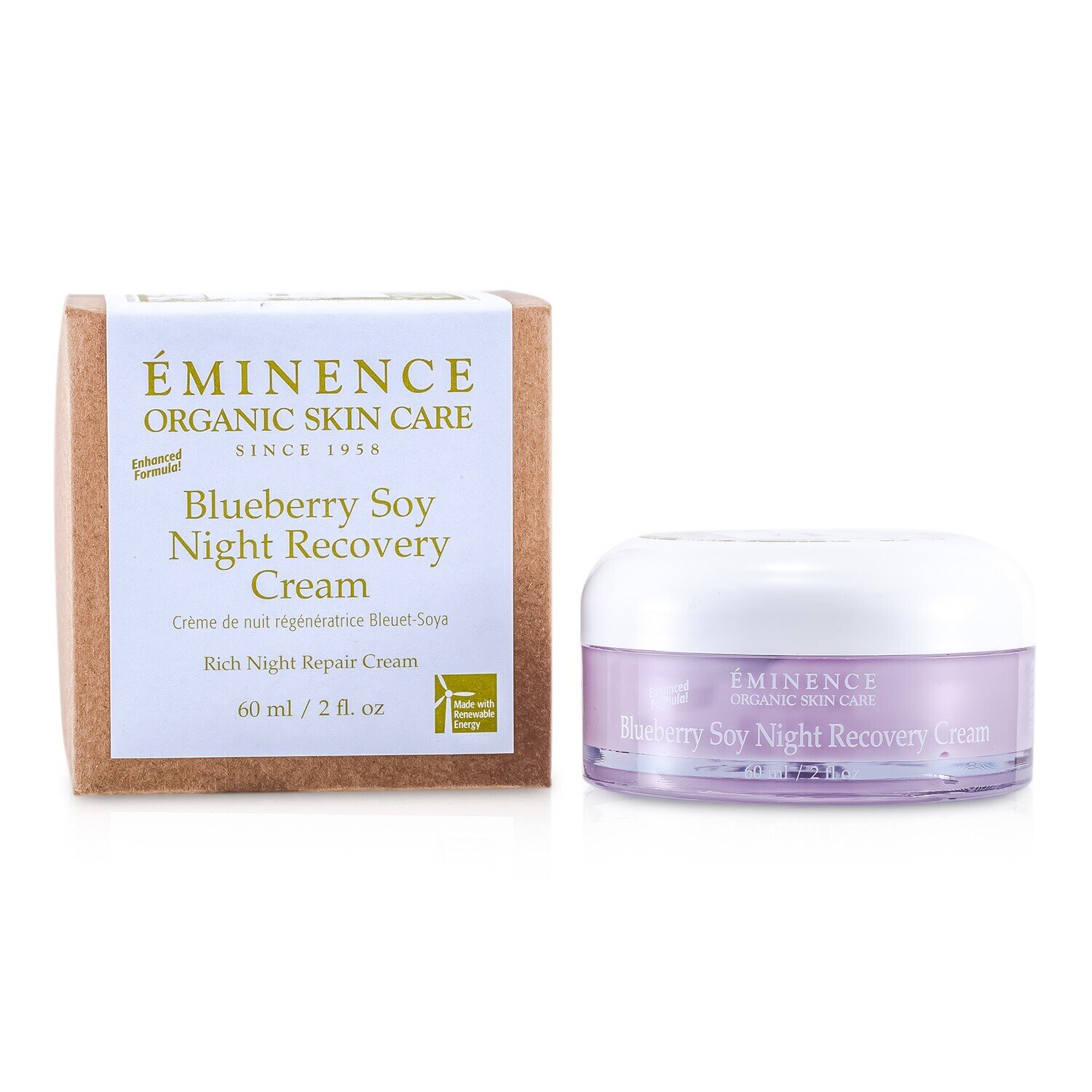 Eminence Blueberry Soy Night Recovery Cream 60ml/2oz