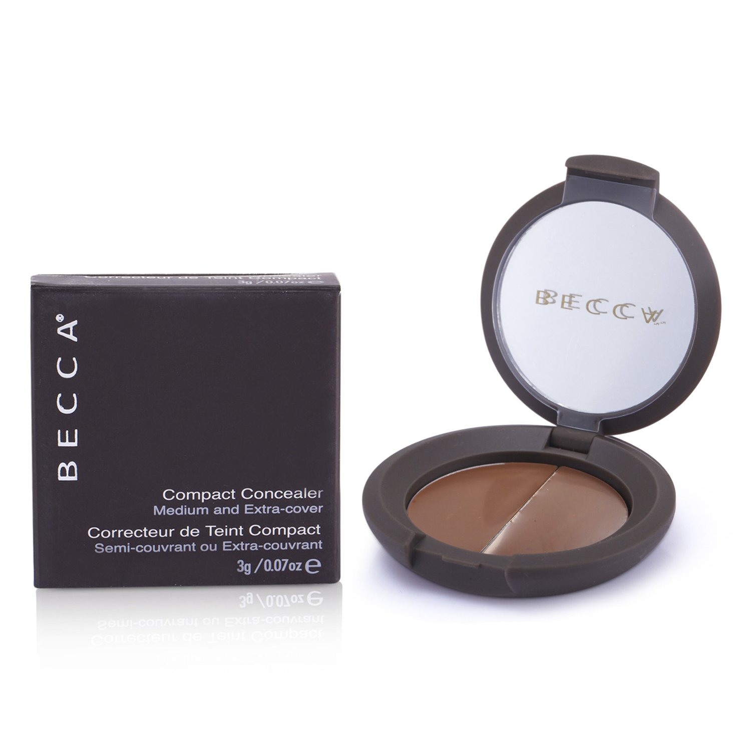 Becca 無瑕雙色遮瑕餅 Compact Concealer Medium & Extra Cover 3g/0.07oz