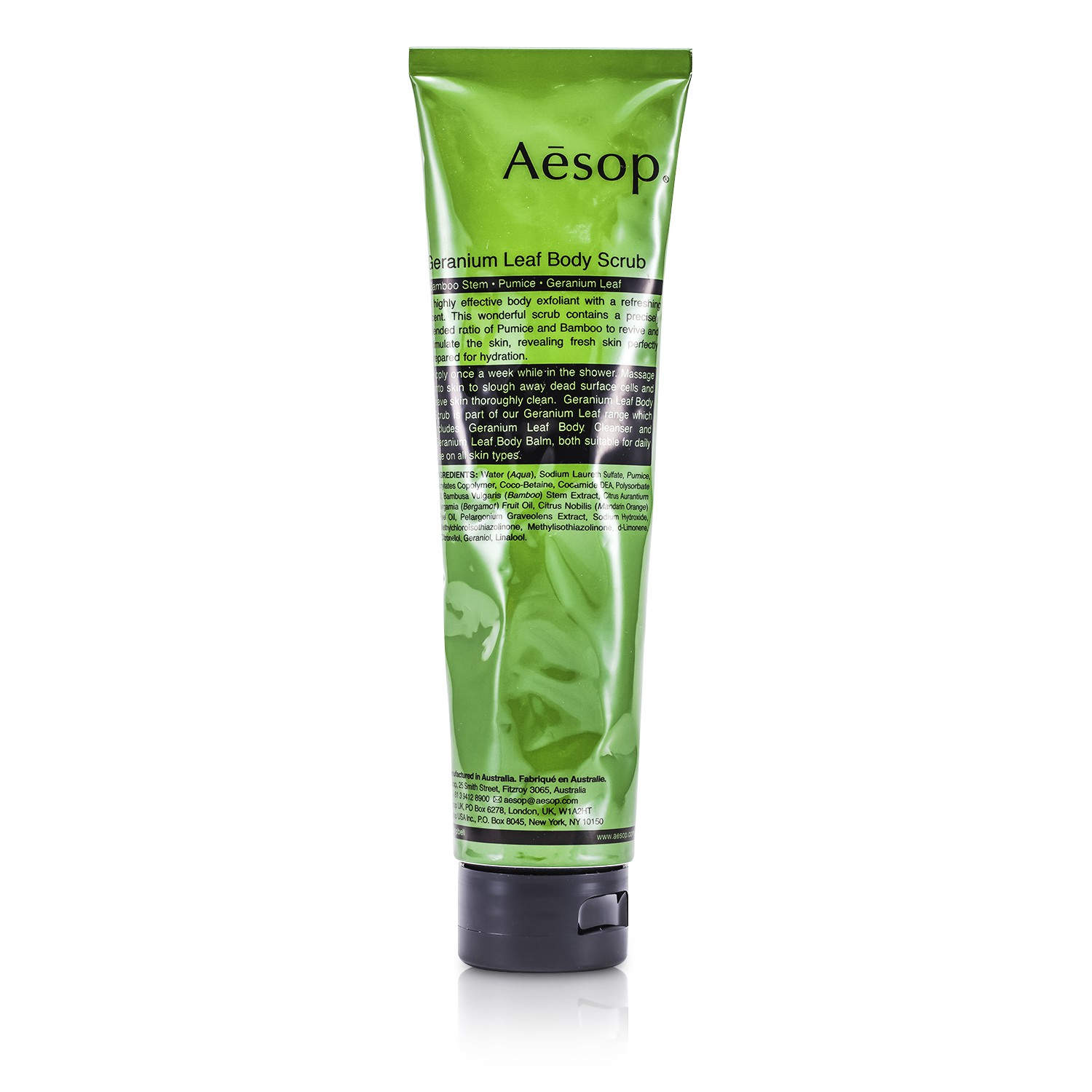 Aesop Geranium Leaf Exfoliante Corporal (Tubo) 170ml/5.7oz