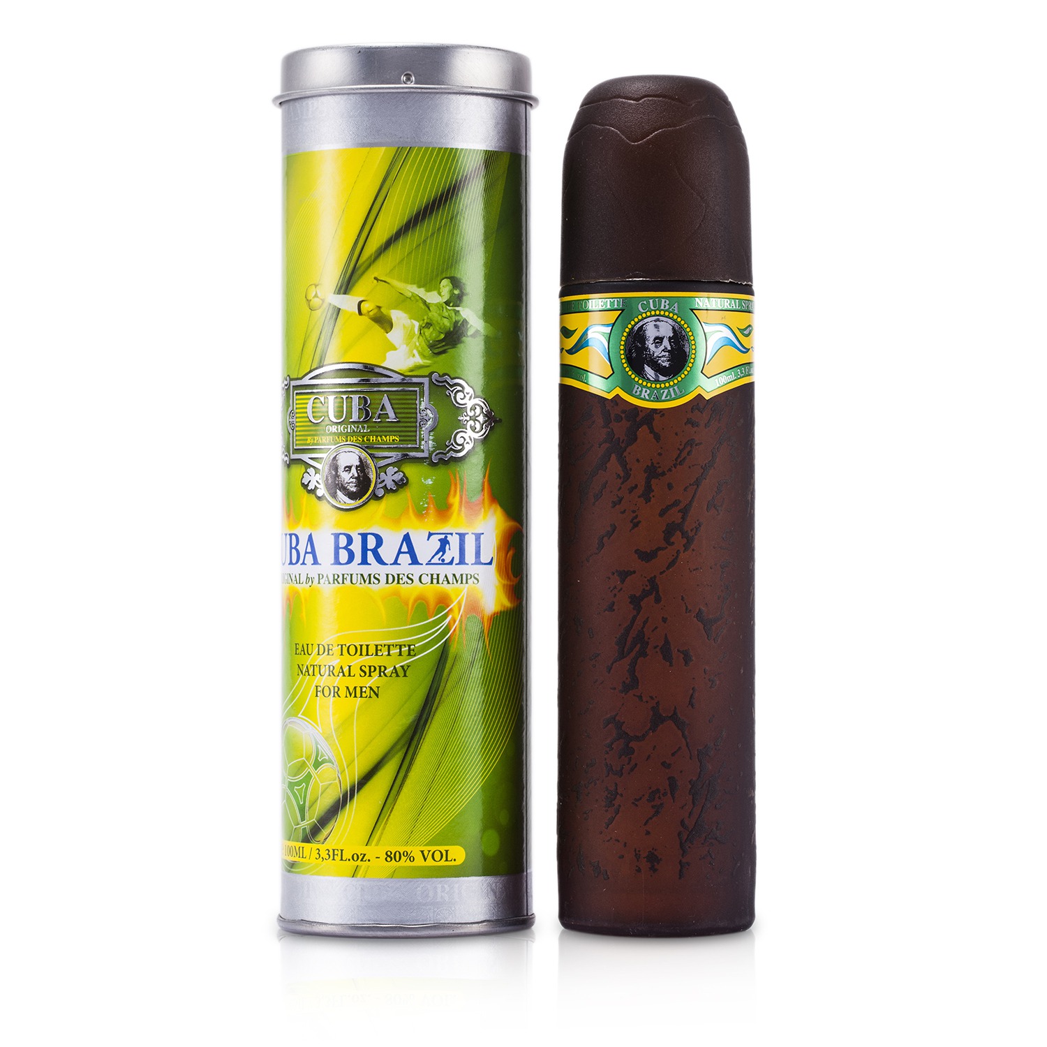 Cuba Cuba Brazil ماء تواليت بخاخ 100ml/3.3oz