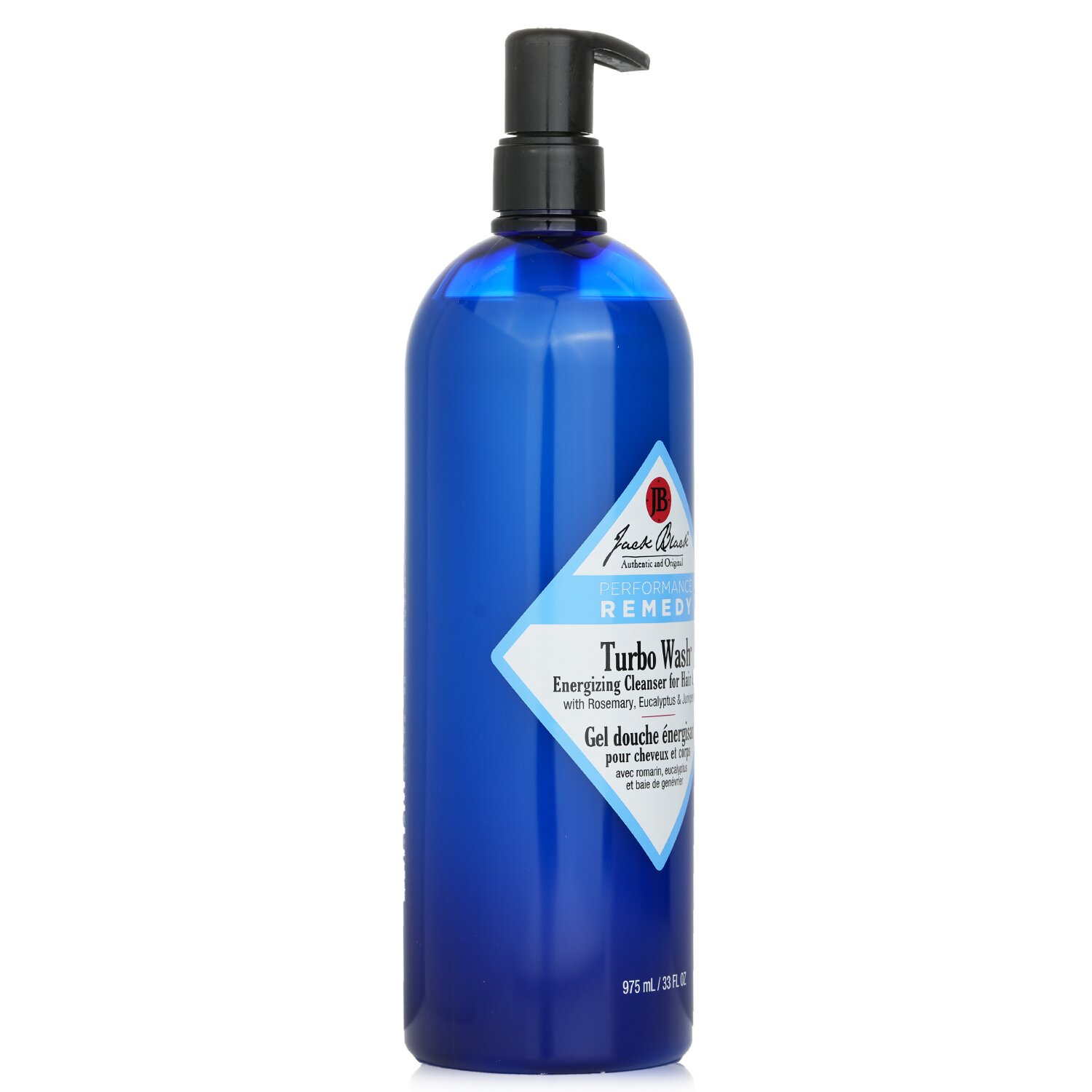 Jack Black Turbo Wash Energizing Pembersih Untuk Rambut & Tubuh 975ml/33oz