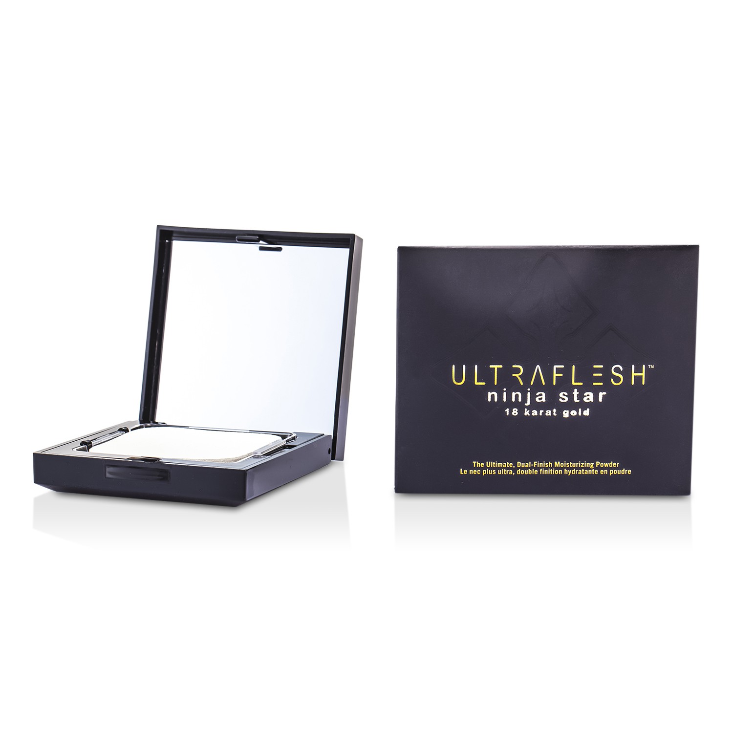 Fusion Beauty Ultraflesh Ninja Star 18 Karat Gold Dual Finish Moisturizing Powder 7.7g/0.27oz