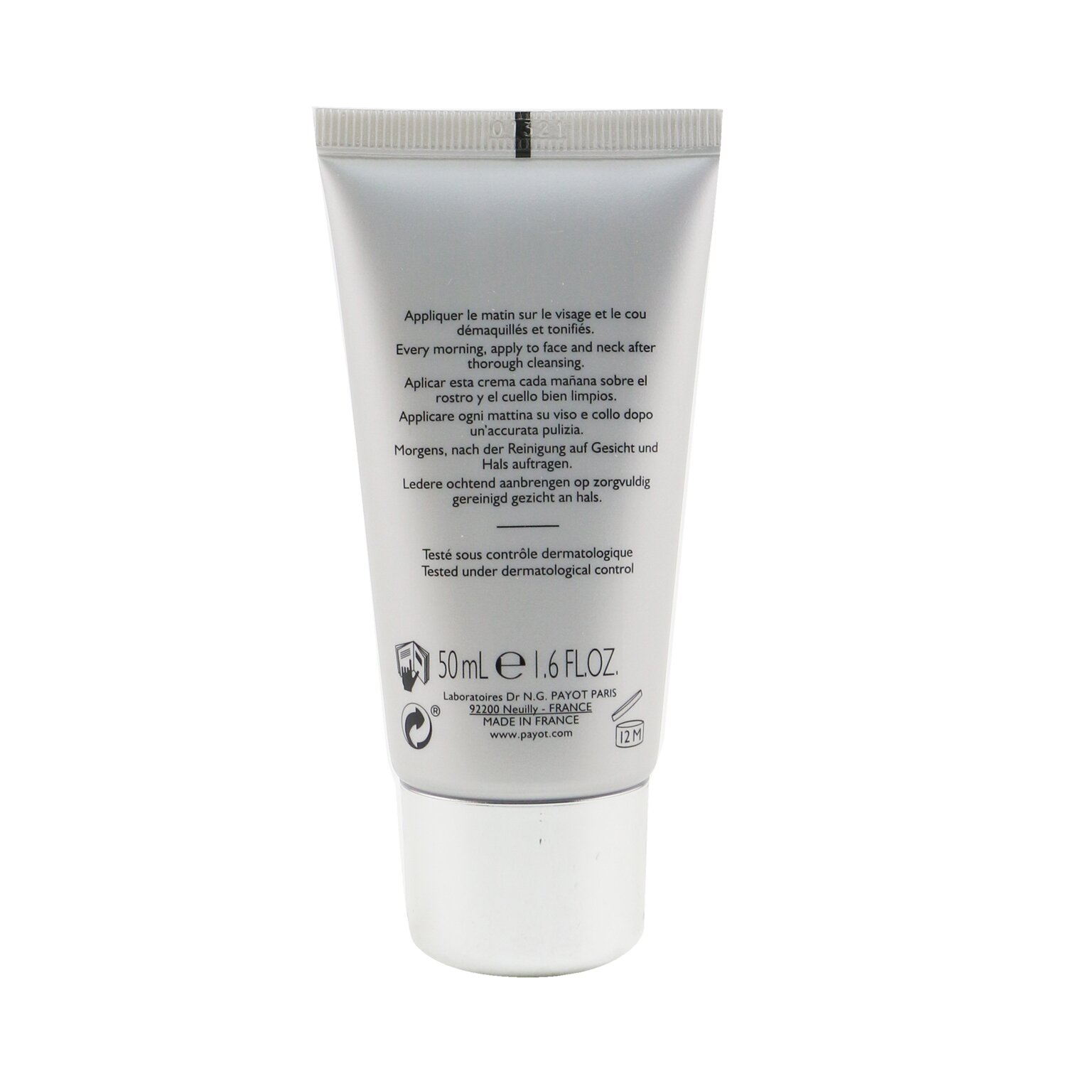 Payot Absolute Pure White Clarte Du Jour SPF 30 Crema Hidratante Protectora Blanqueadora Día 50ml/1.6oz