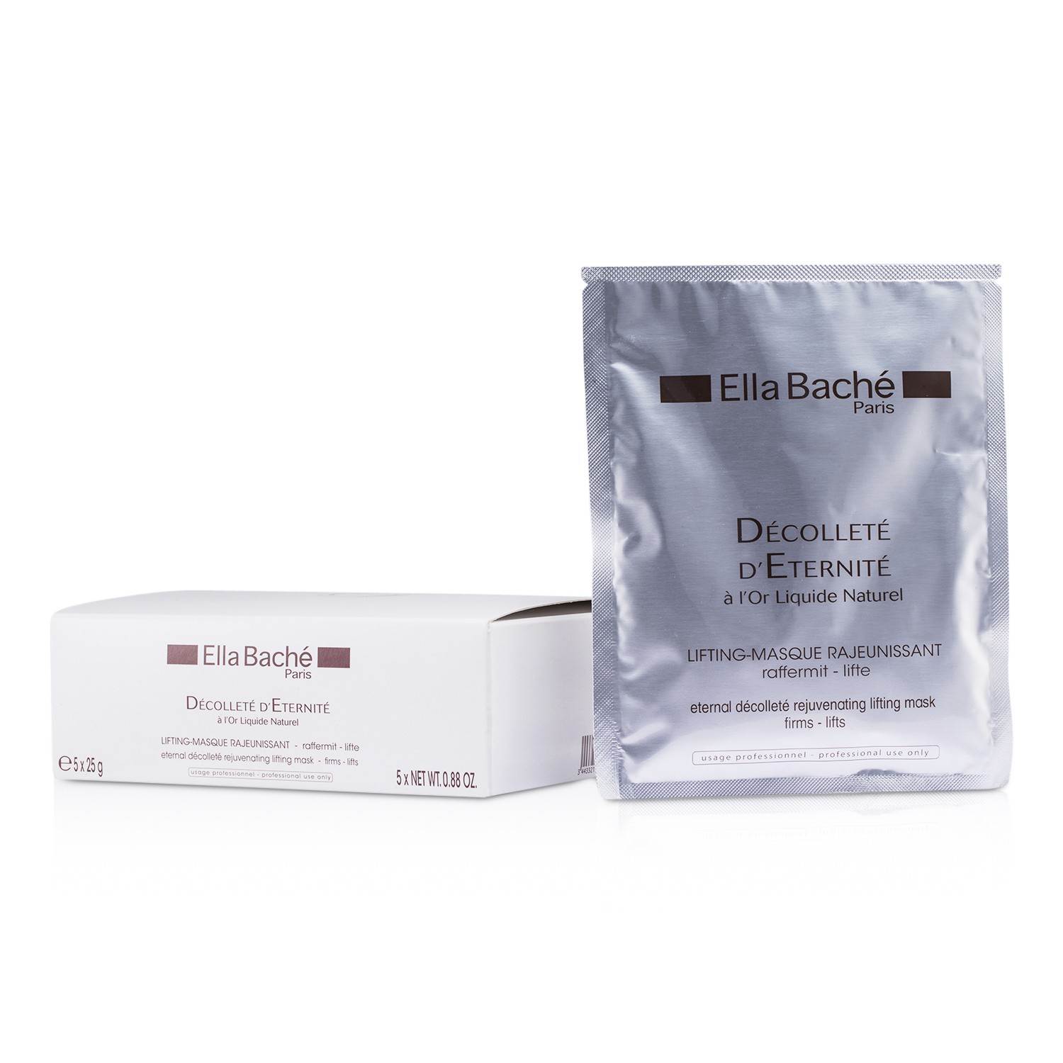 Ella Bache Eternal Decollete Mască de Întindere şi Reîntinerire ( Flacon Profesional ) 5x25g/0.88oz