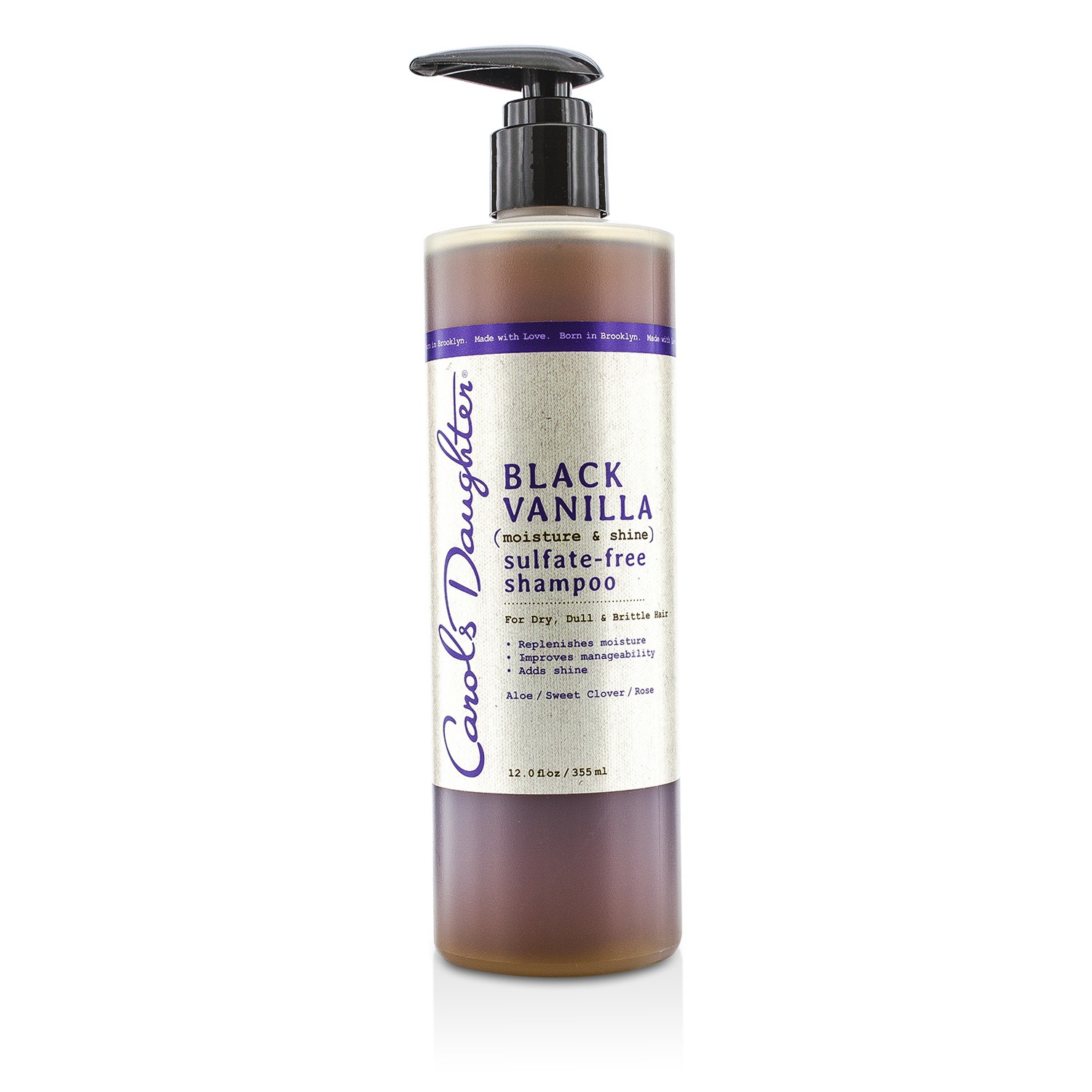 Carol's Daughter Black Vanilla Moisture & Shine Sulfate-Free Shampoo (For Dry, Dull & Brittle Hair) 355ml/12oz