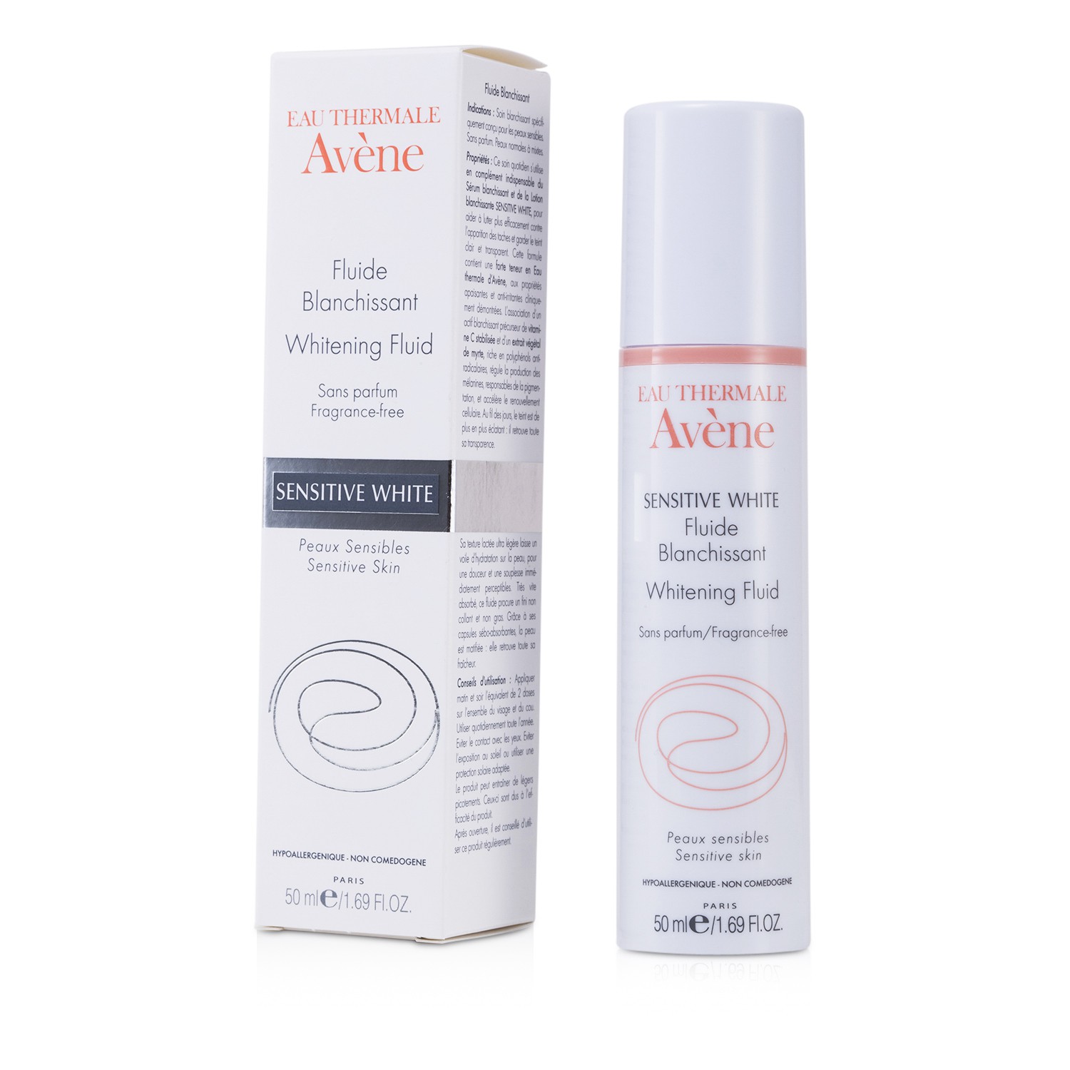 Avene Sensitive White Whitening Fluid (For Sensitive Skin) 50ml/1.69oz