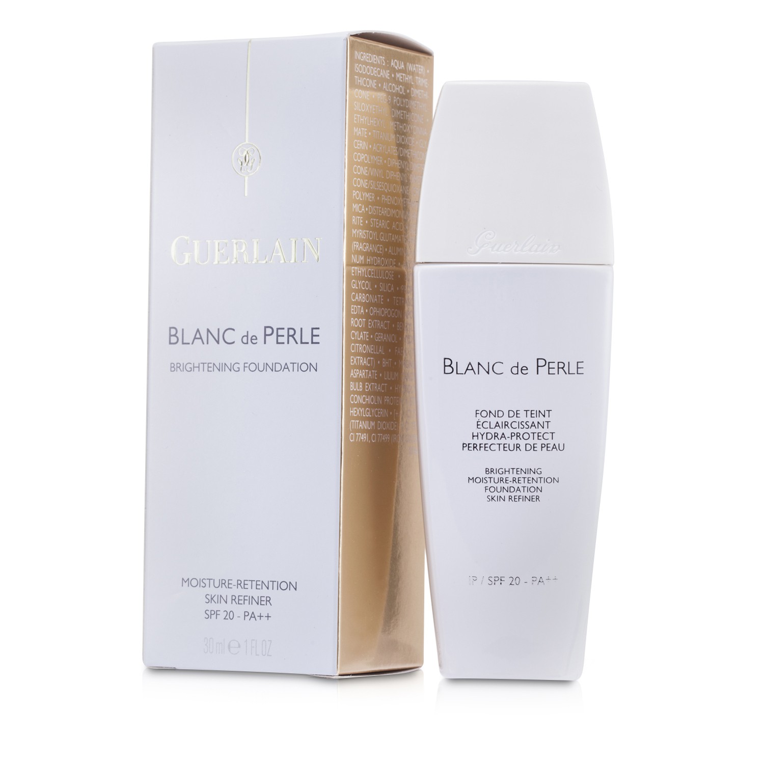 Guerlain Rozjaśniający podkład w płynie Blanc De Perle Fluid Brightening Foundation SPF 20 30ml/1oz