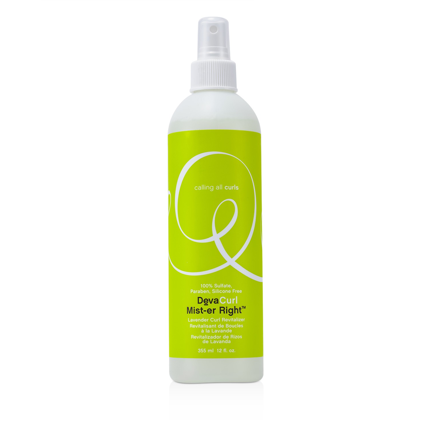 DevaCurl DevaCurl Mist-er Right Құралы (Лаванда Қосылған Бұйраны Қуаттағыш) 355ml/12oz