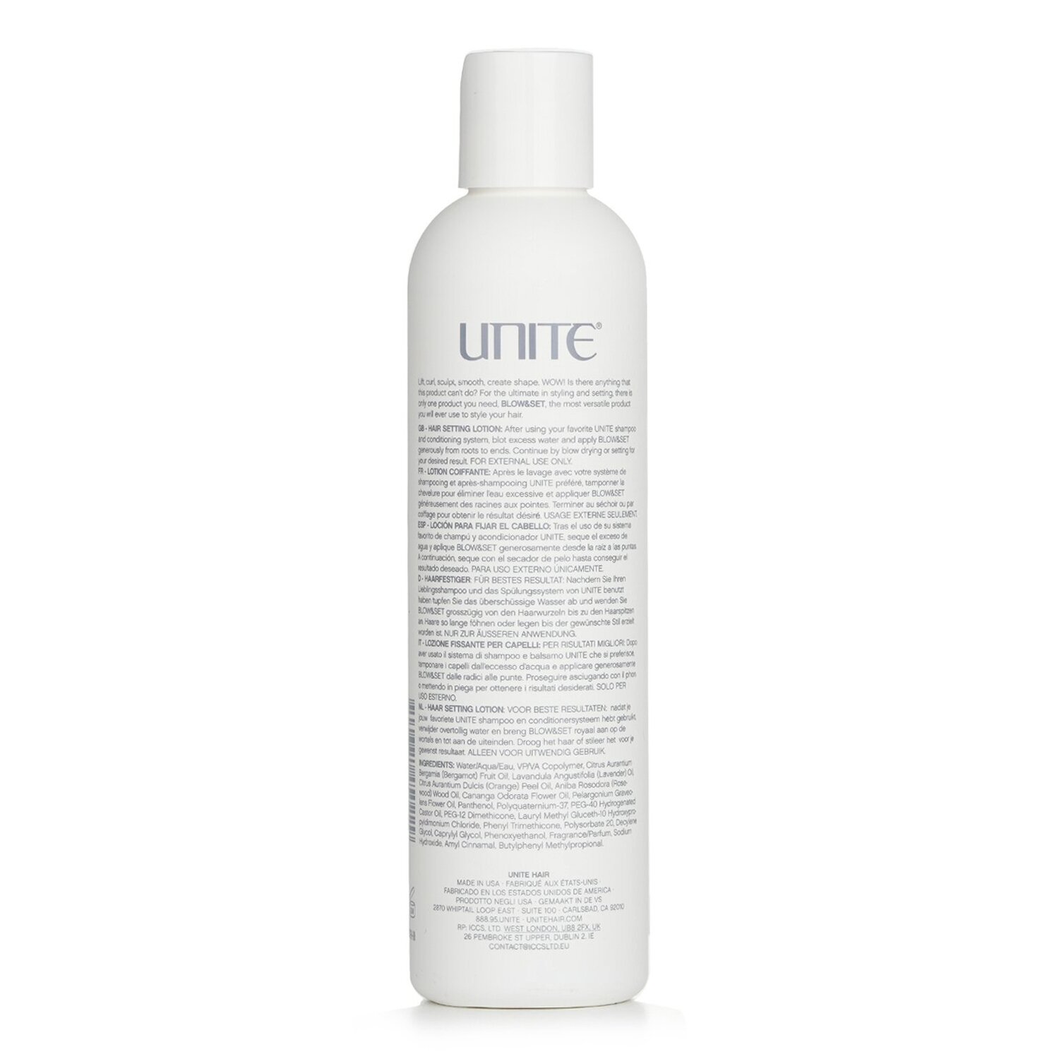 ユナイト Unite ブロウ&セット ローション 236ml