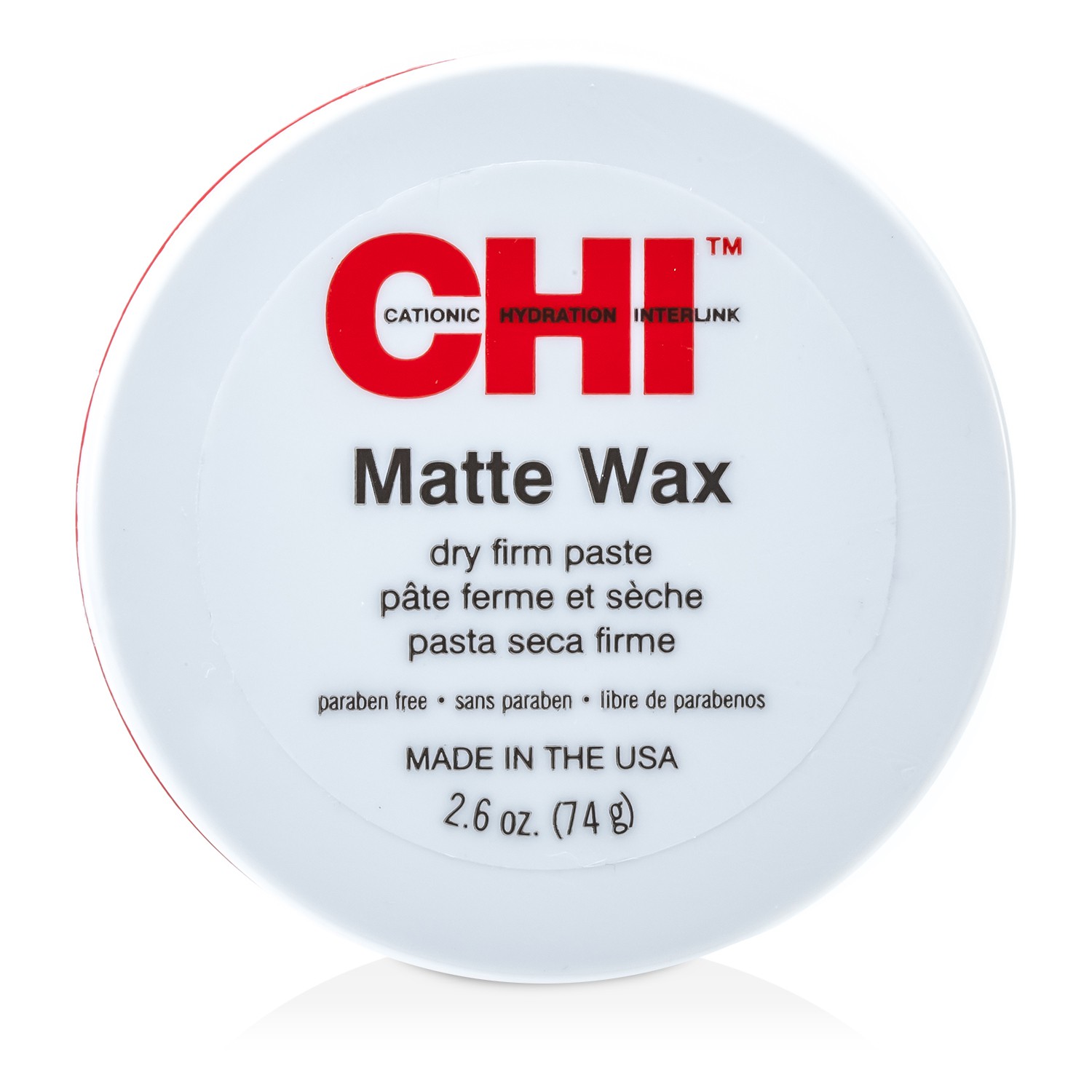 CHI Matte Wax (Dry Firm Paste) 74g/2.6oz