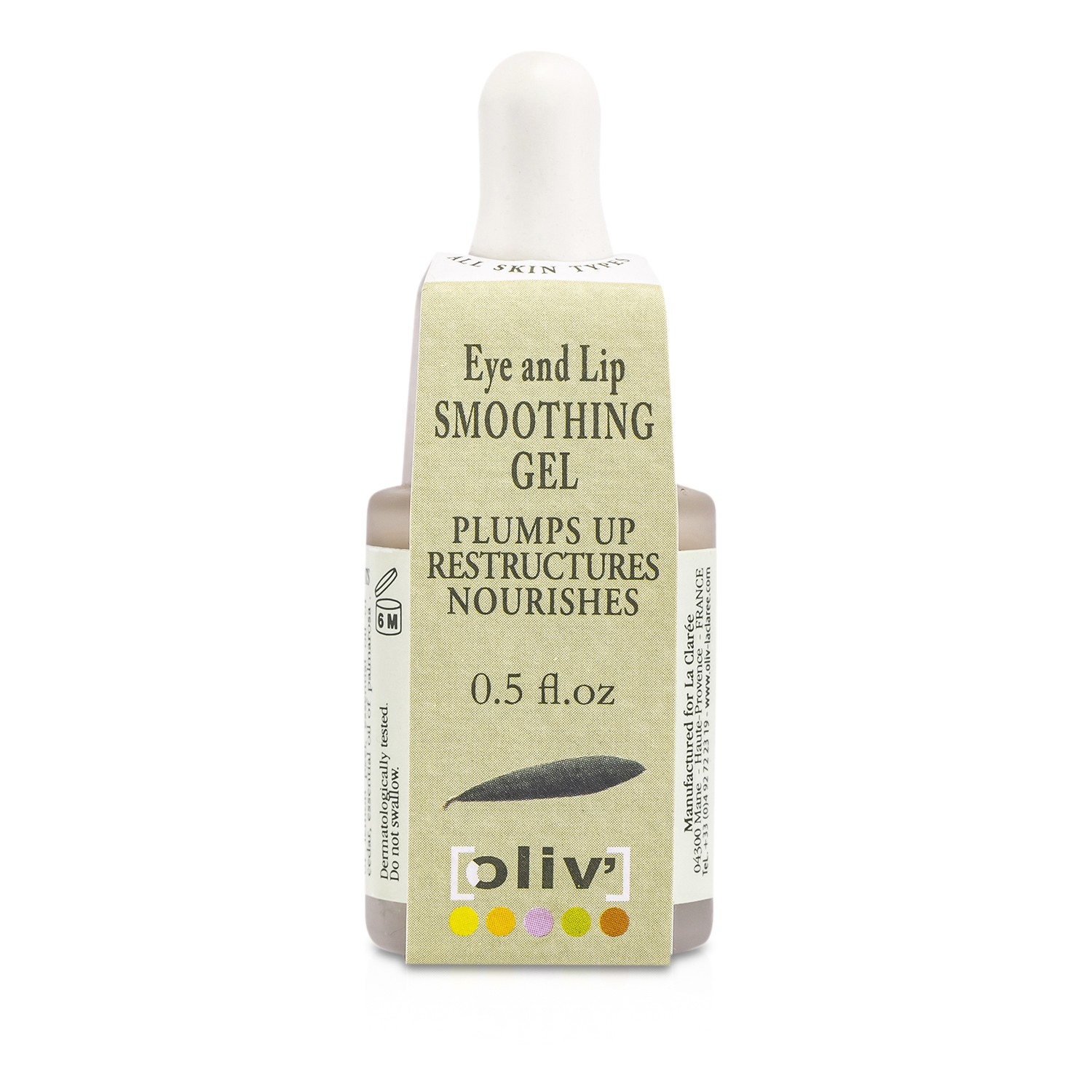 La Claree Oliv' Vyhladzujúci gél na oči a pery 15ml/0.5oz