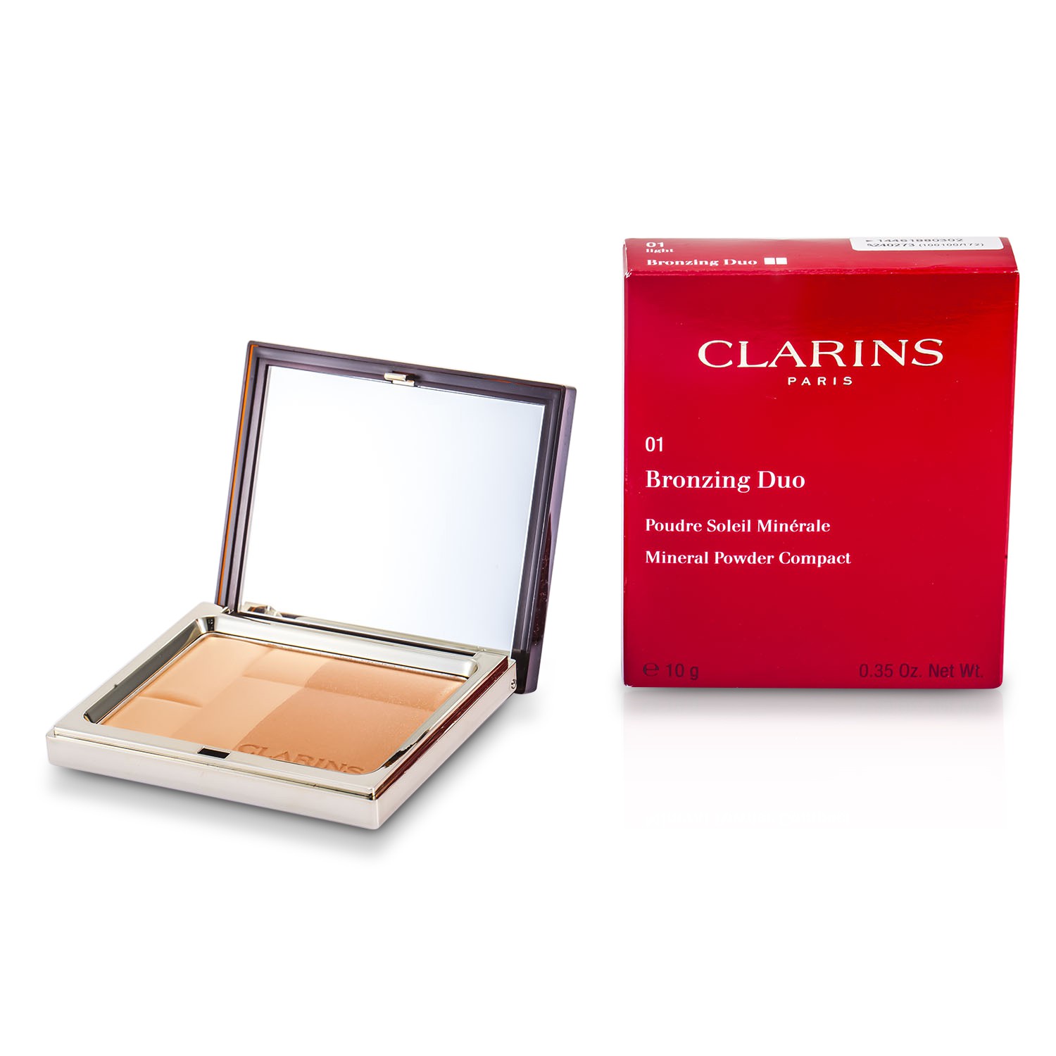 Clarins Polvos Compactos Minerales bronceadores Duo SPF 15 10g/0.35oz