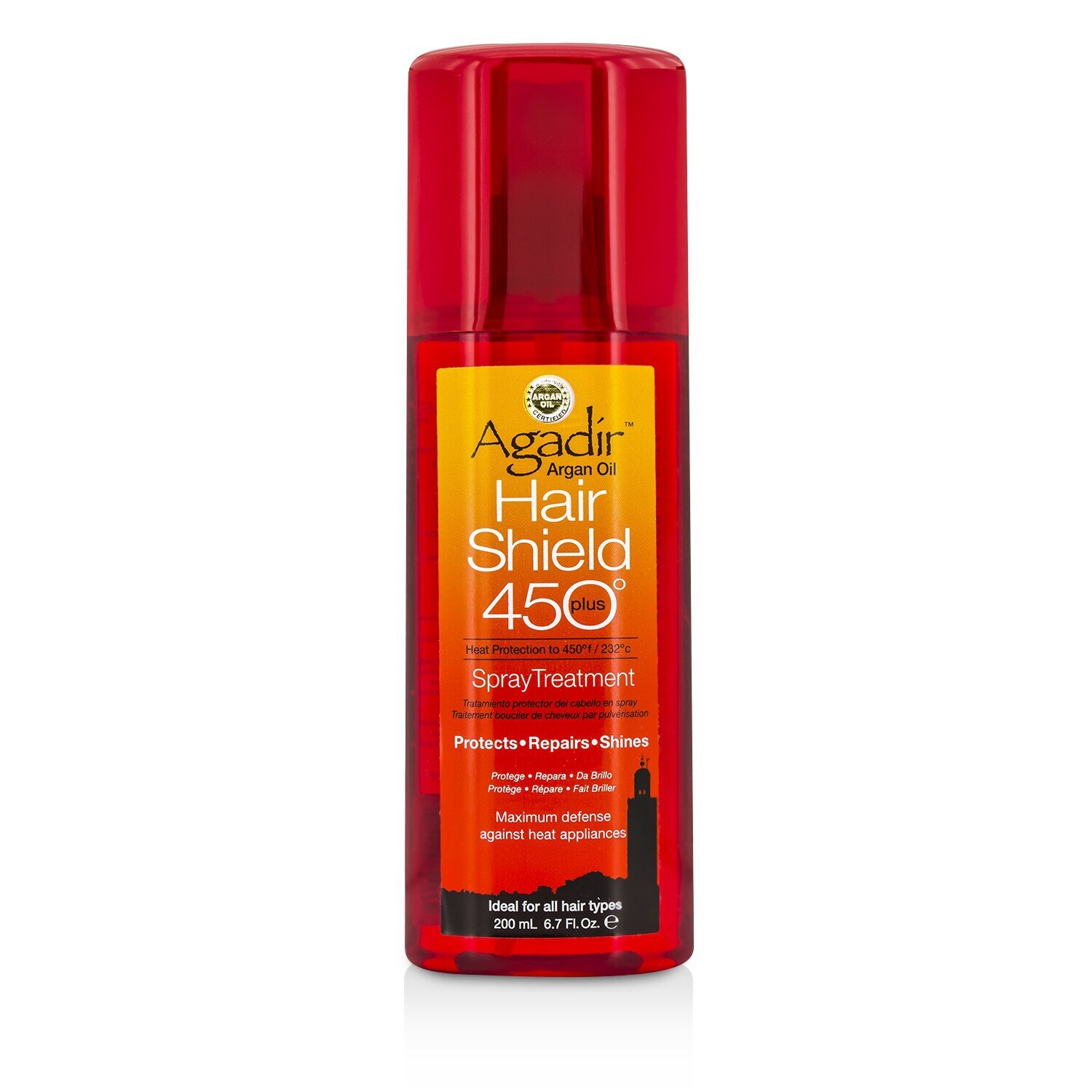 Agadir Argan Oil Hair Shield 450 Plus Спрей для Волос (для Всех Типов Волос) 200ml/6.7oz