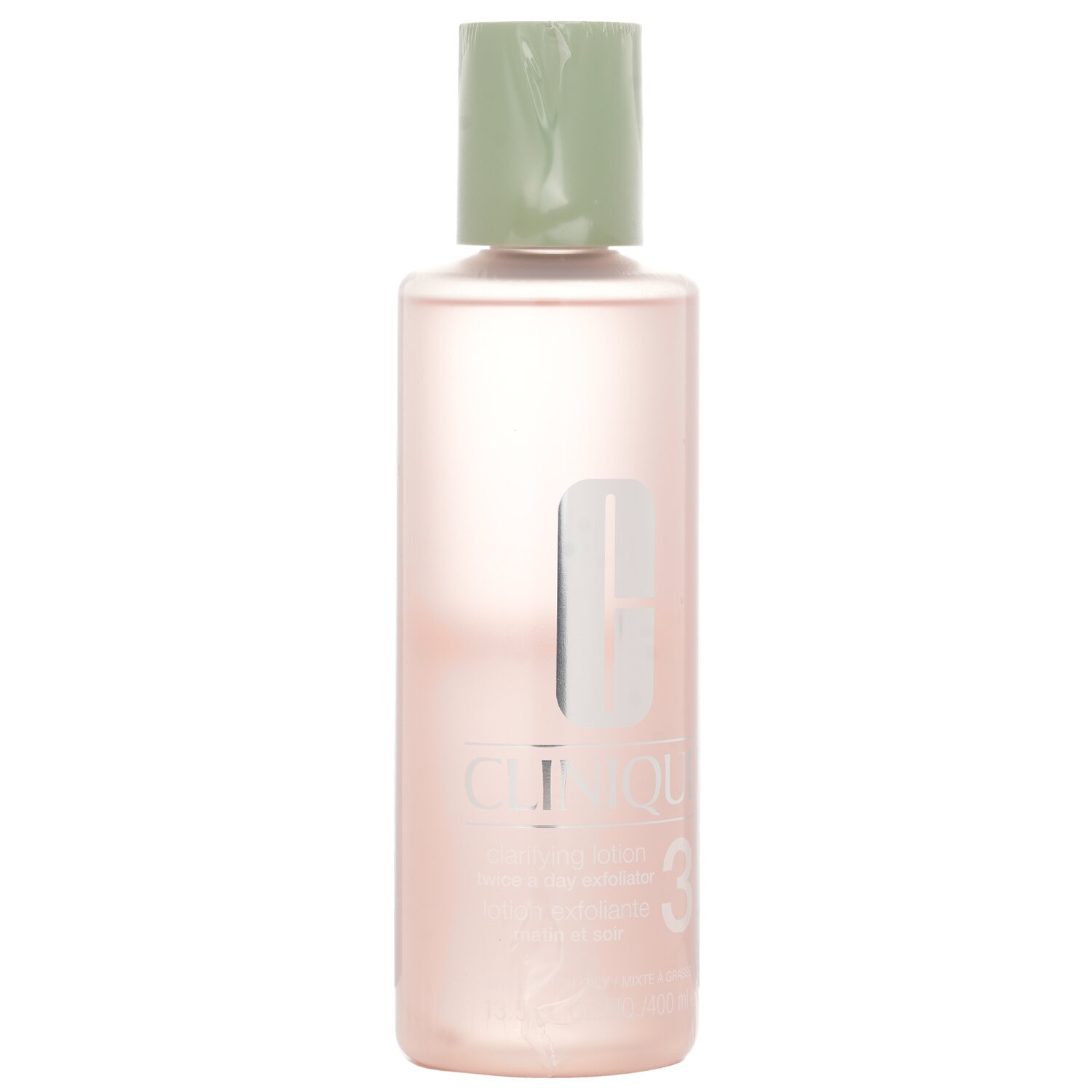 Clinique Clarifying Lotion 3 Twice A Day Exfoliator (Formulated for Asian Skin) 400ml/13.5oz