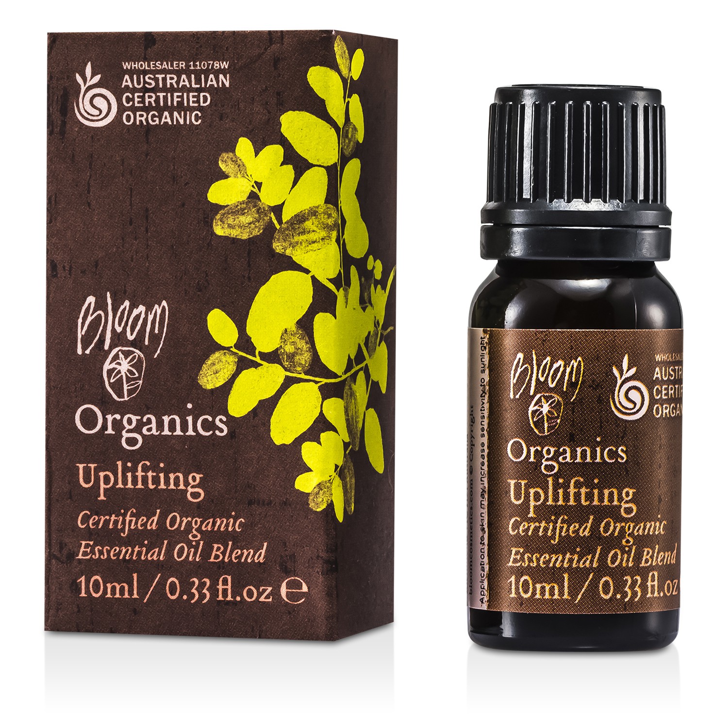 Bloom Organics Essential Oil Blend - Uplifting 10ml/0.33oz