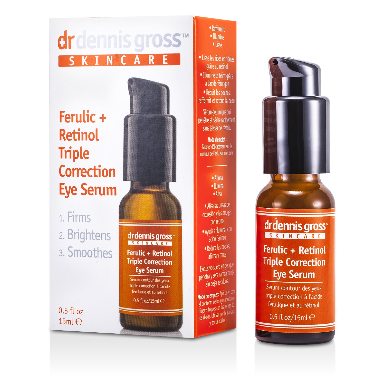 Dr Dennis Gross Ferulic + Retinol Triple Correction Eye Serum 15ml/0.5oz