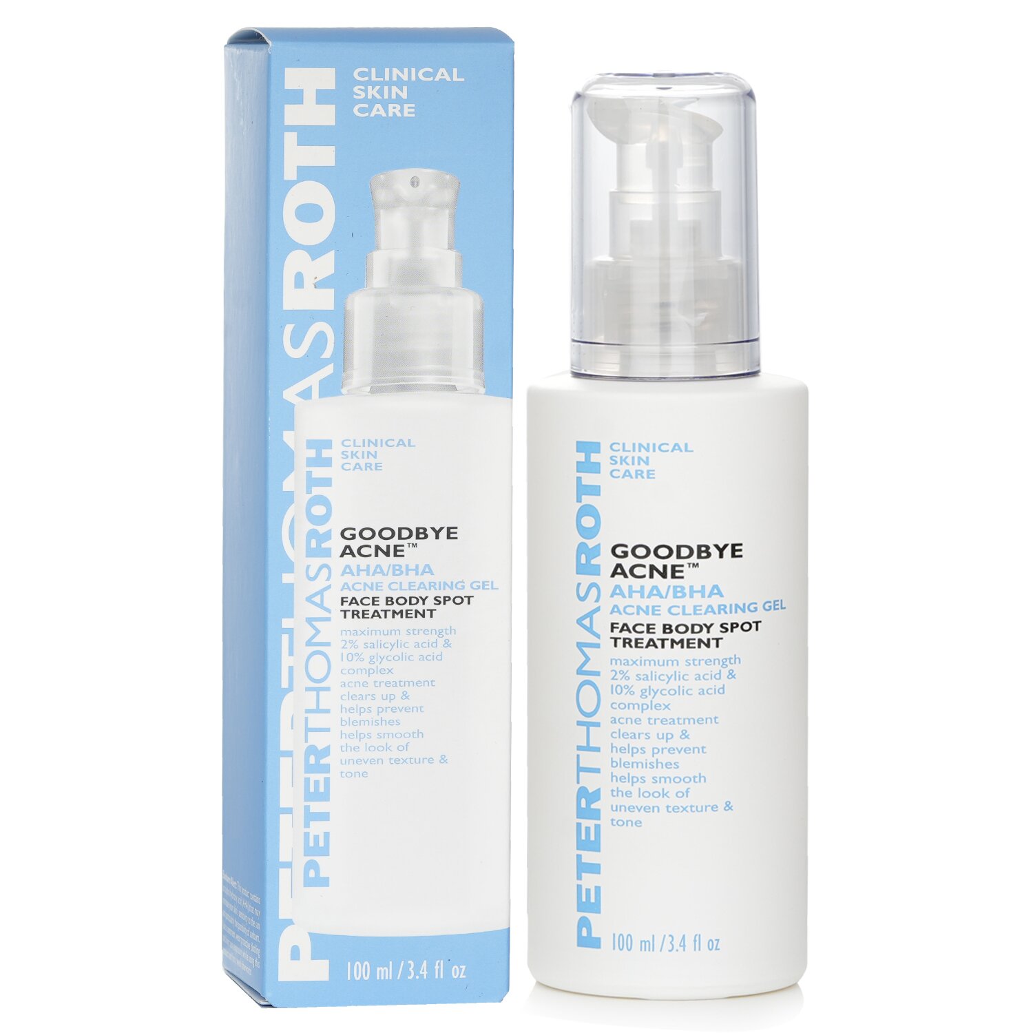 Peter Thomas Roth AHA/BHA Gel Blanqueador Anti acné 100ml/3.4oz