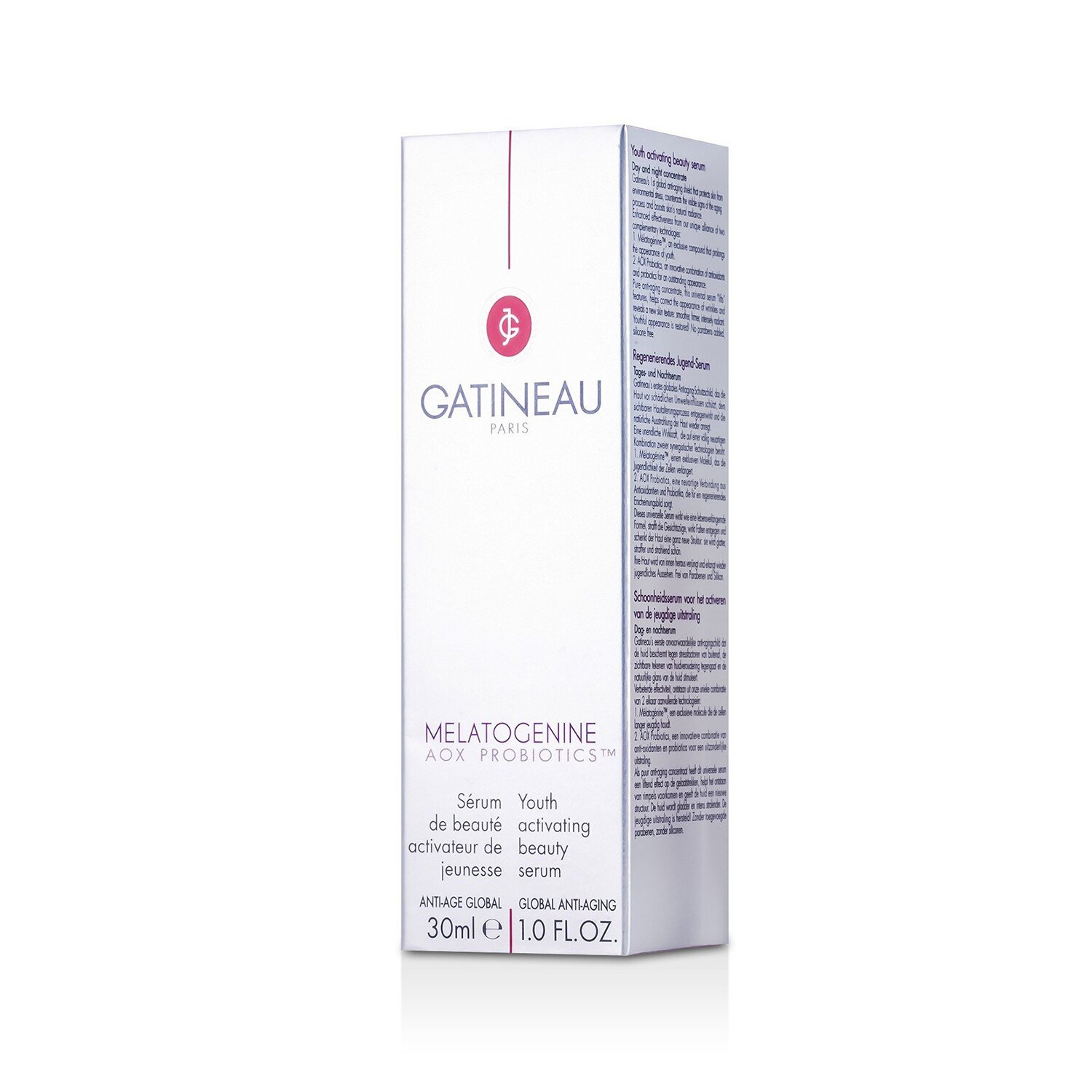 Gatineau Melatogenine AOX Probiotics Suero Activador de Juventud y Belleza 30ml/1oz