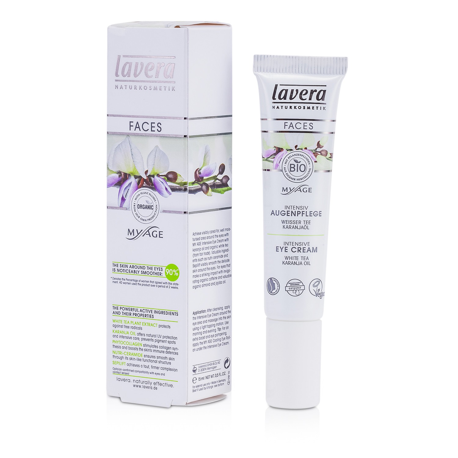 Lavera FACES My Age - Eye Cream 35026 15ml/0.5oz