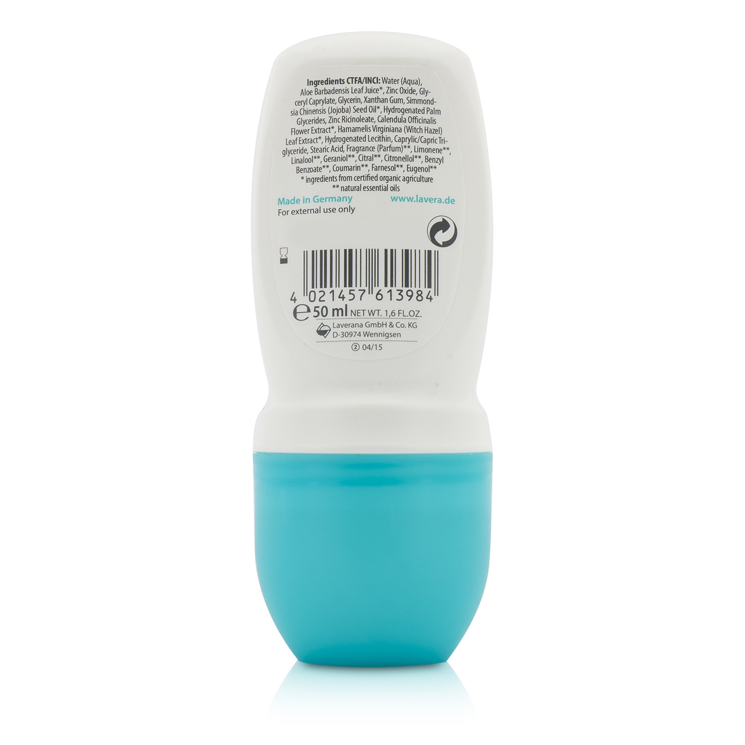 Lavera Basis Sensitiv رول مزيل عرق بالكالنديولا - الألوة فيرا 50ml/1.6oz