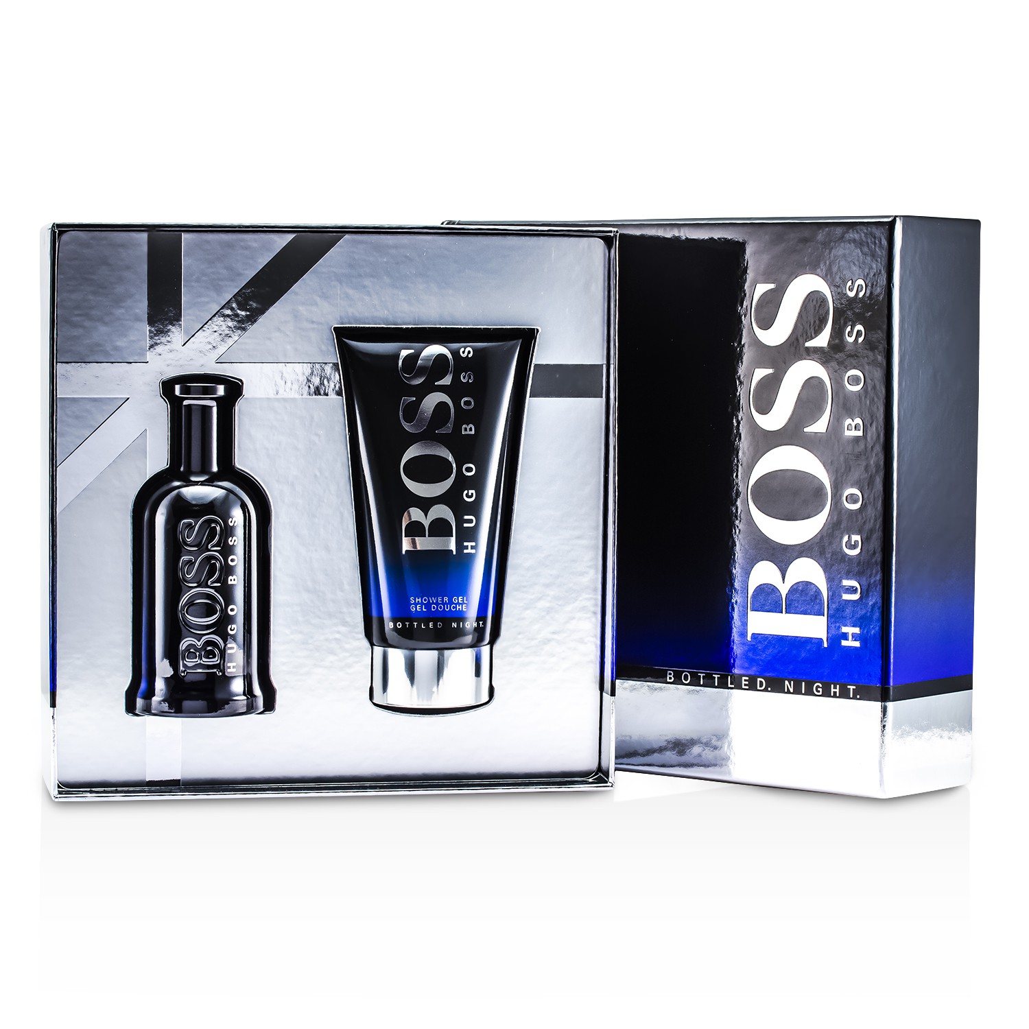 Hugo Boss Boss Bottled Night Coffret: Eau De Toilette Spray 100ml/3.3oz + Shower Gel 150ml/5oz 2pcs