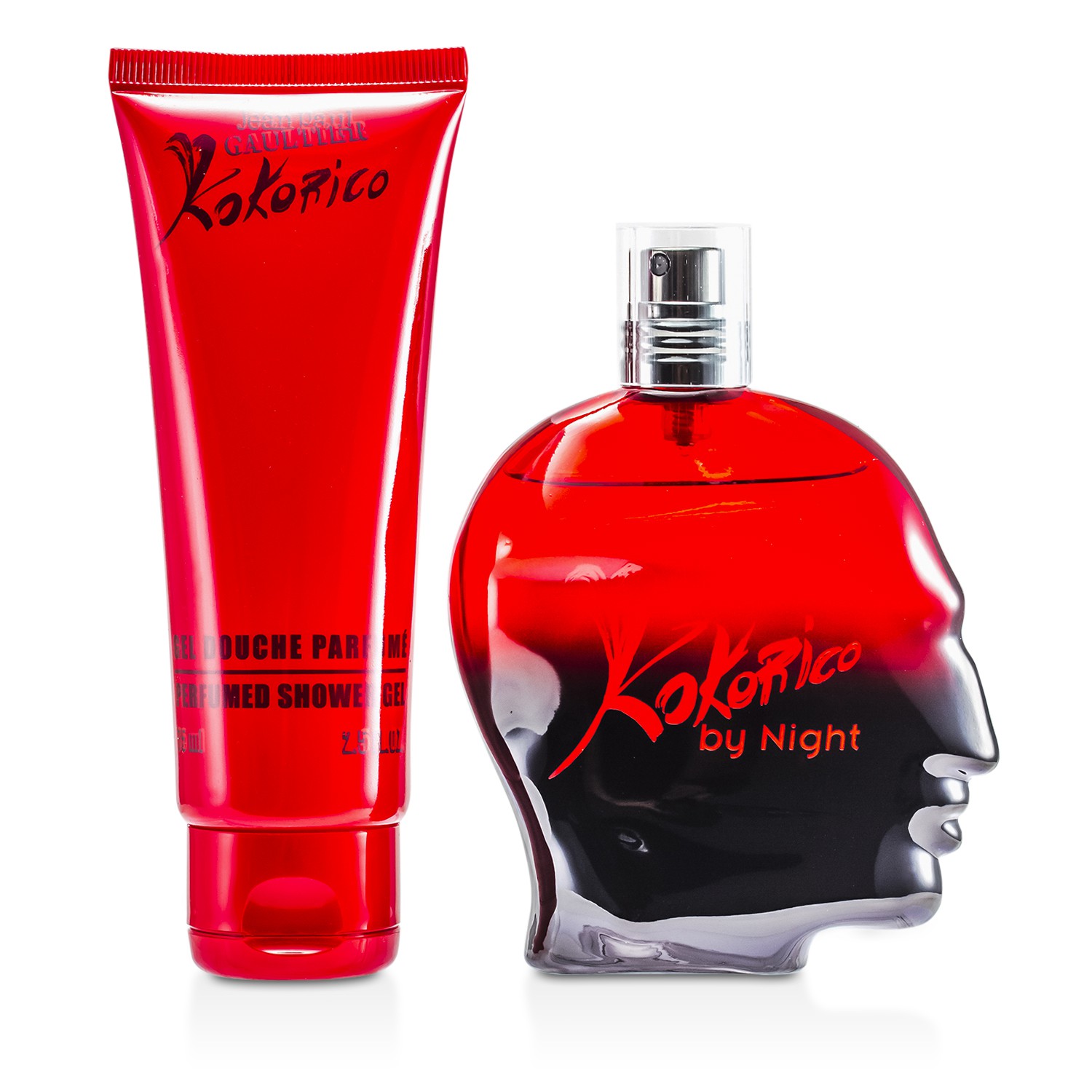 Jean Paul Gaultier Kokorico By Night Coffret: Eau De Toilette Spray 50ml/1.6oz + Shower Gel 75ml/2.5oz 2pcs